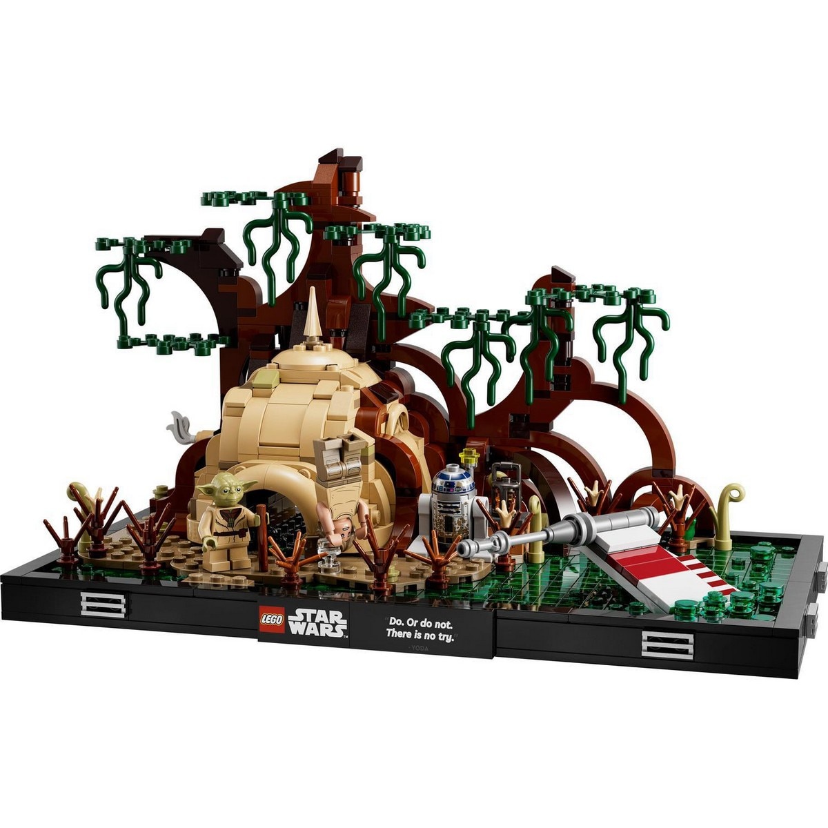 Maqueta para Construir Diorama: Entrenamiento Jedi en Dagobah con Yoda y Luke Skywalker LEGO Star Wars - 75330 8
