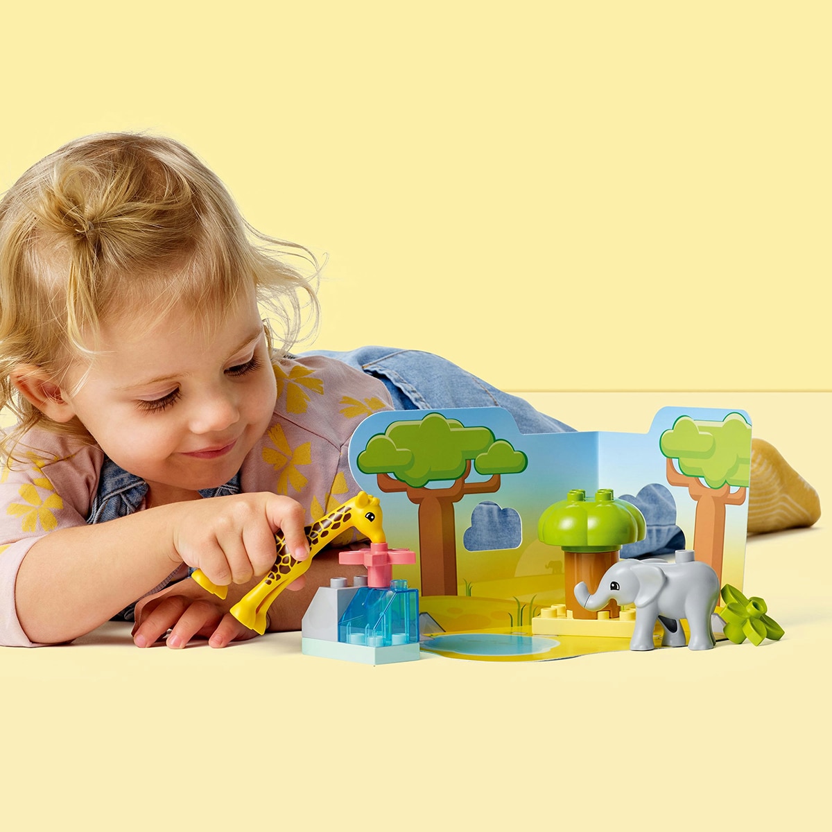 Juguete de Construcción Educativo Fauna Salvaje de África Jirafa y Elefante Animales LEGO DUPLO - 10971 3