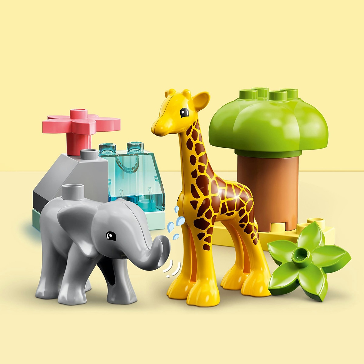 Juguete de Construcción Educativo Fauna Salvaje de África Jirafa y Elefante Animales LEGO DUPLO - 10971 5
