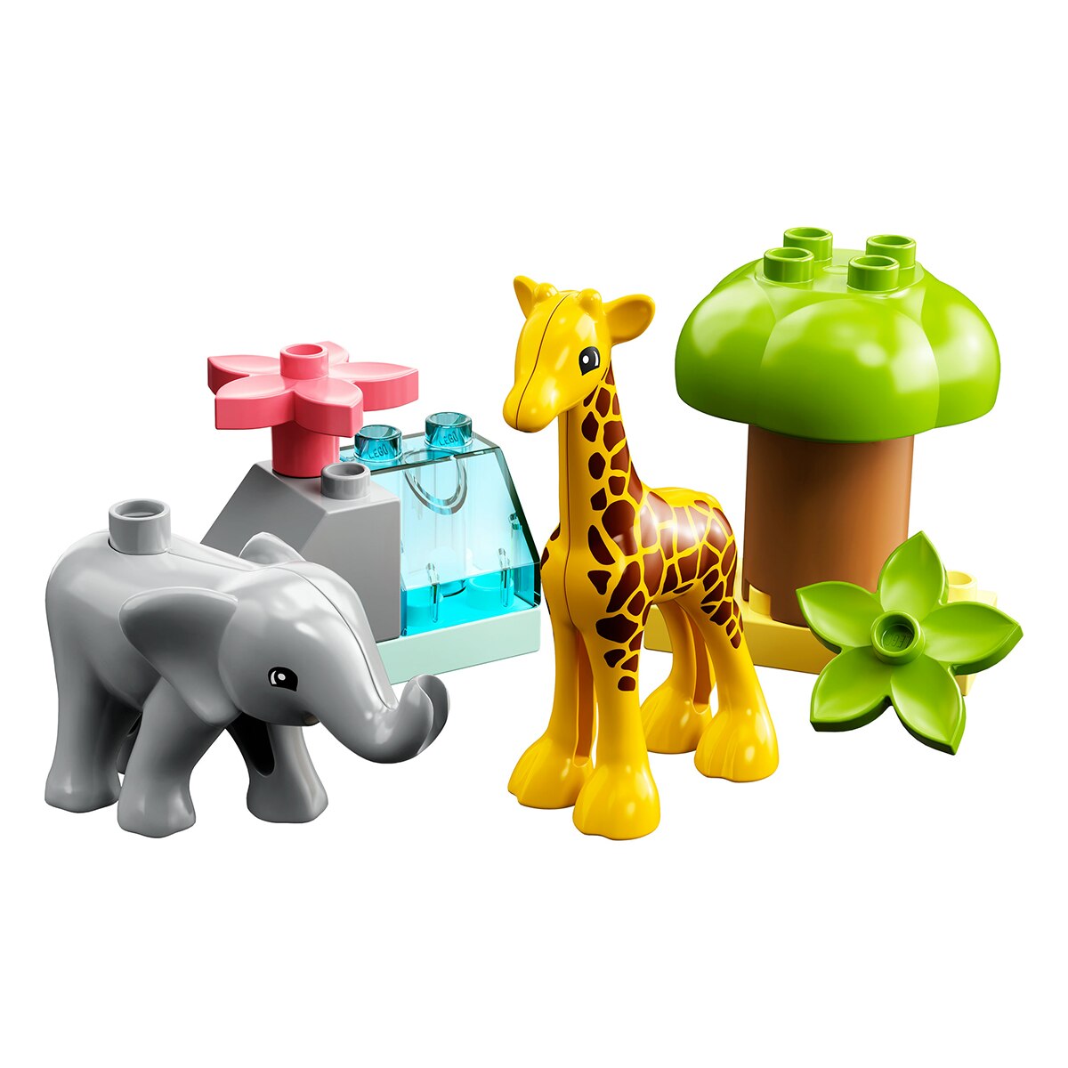 Juguete de Construcción Educativo Fauna Salvaje de África Jirafa y Elefante Animales LEGO DUPLO - 10971 8