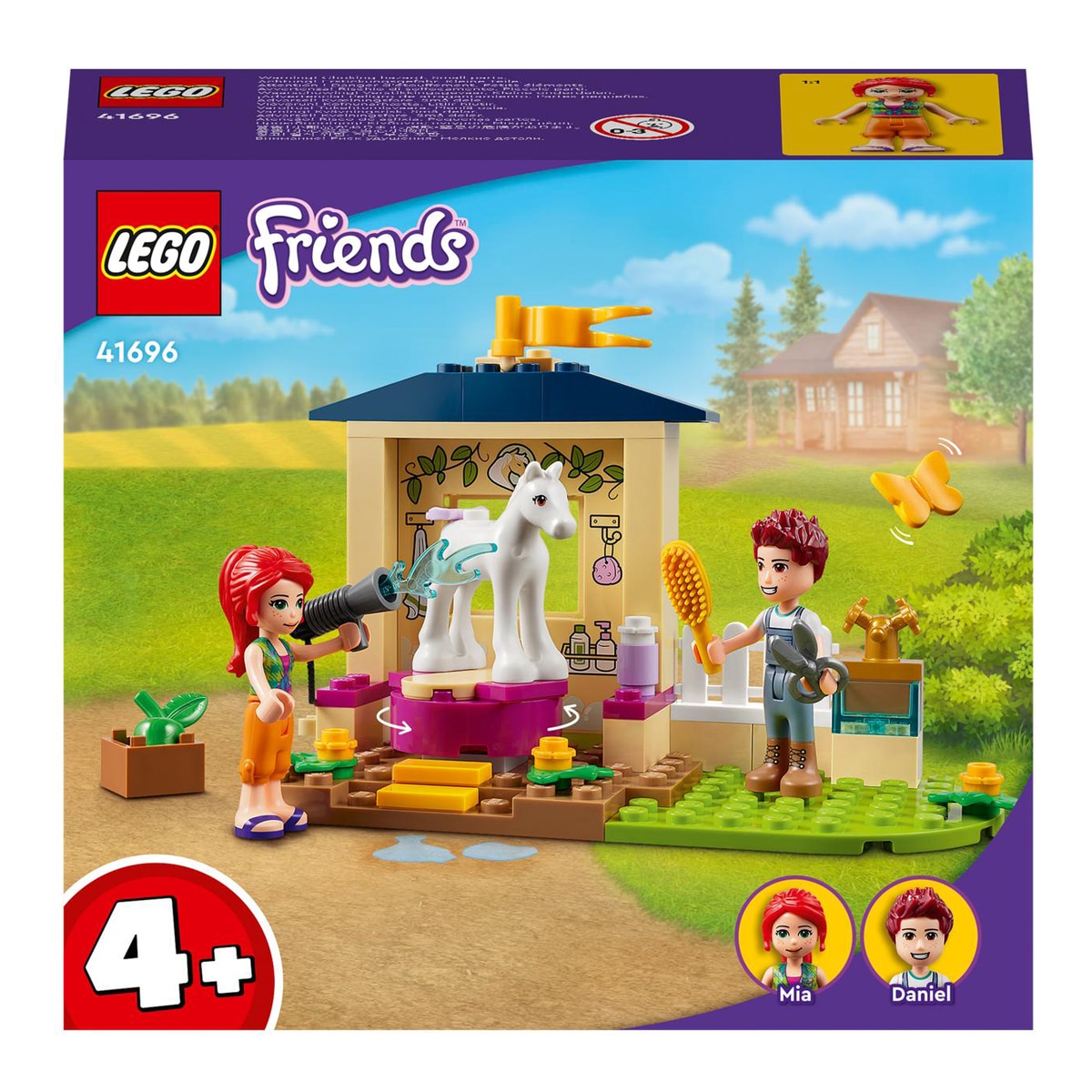 Juguete de Construcción Estación de Lavado de Ponis de Daniel y Mia LEGO Friends - 41696 1