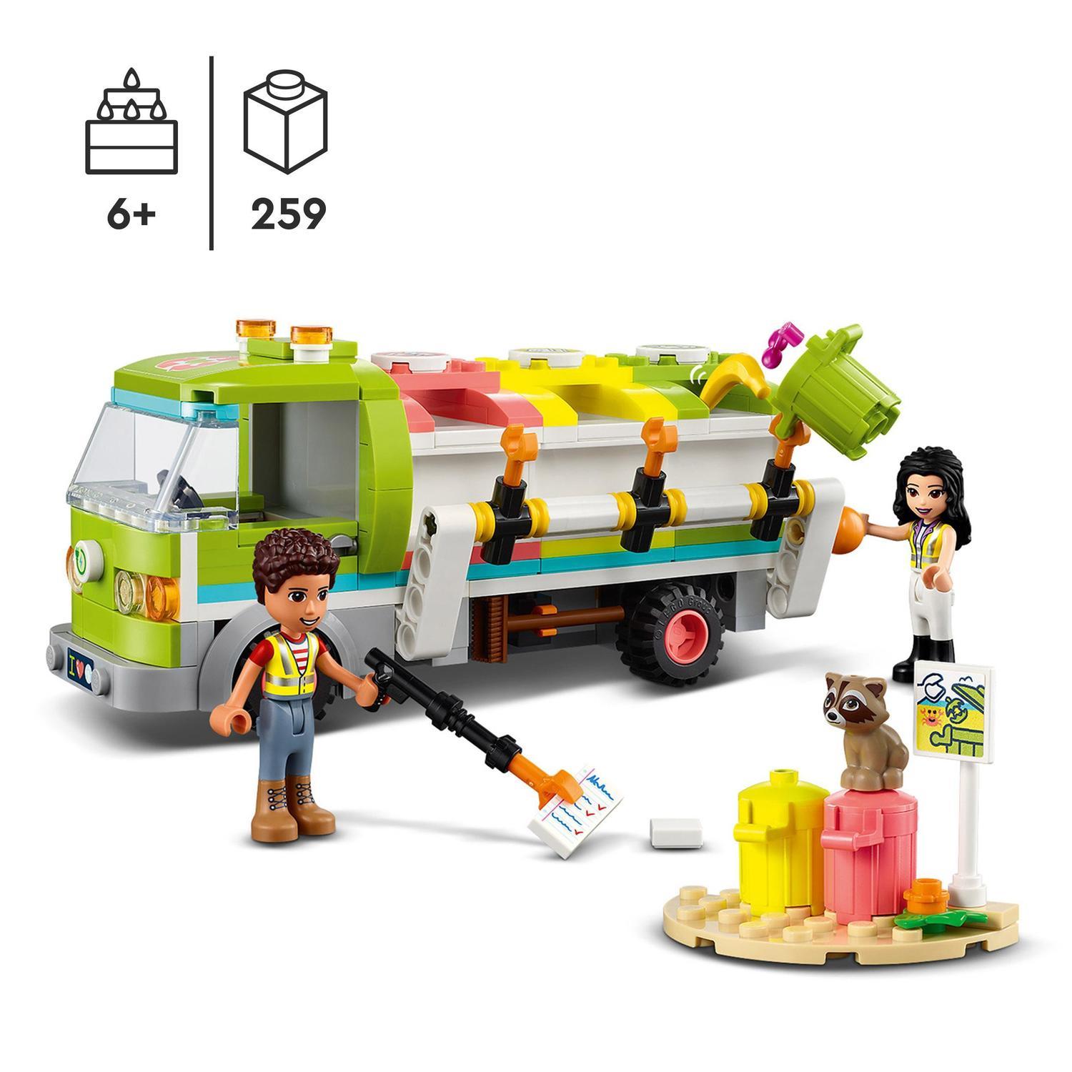 Juguete de Construcción Educativo Camión de Reciclaje de Emma LEGO Friends - 41712 3
