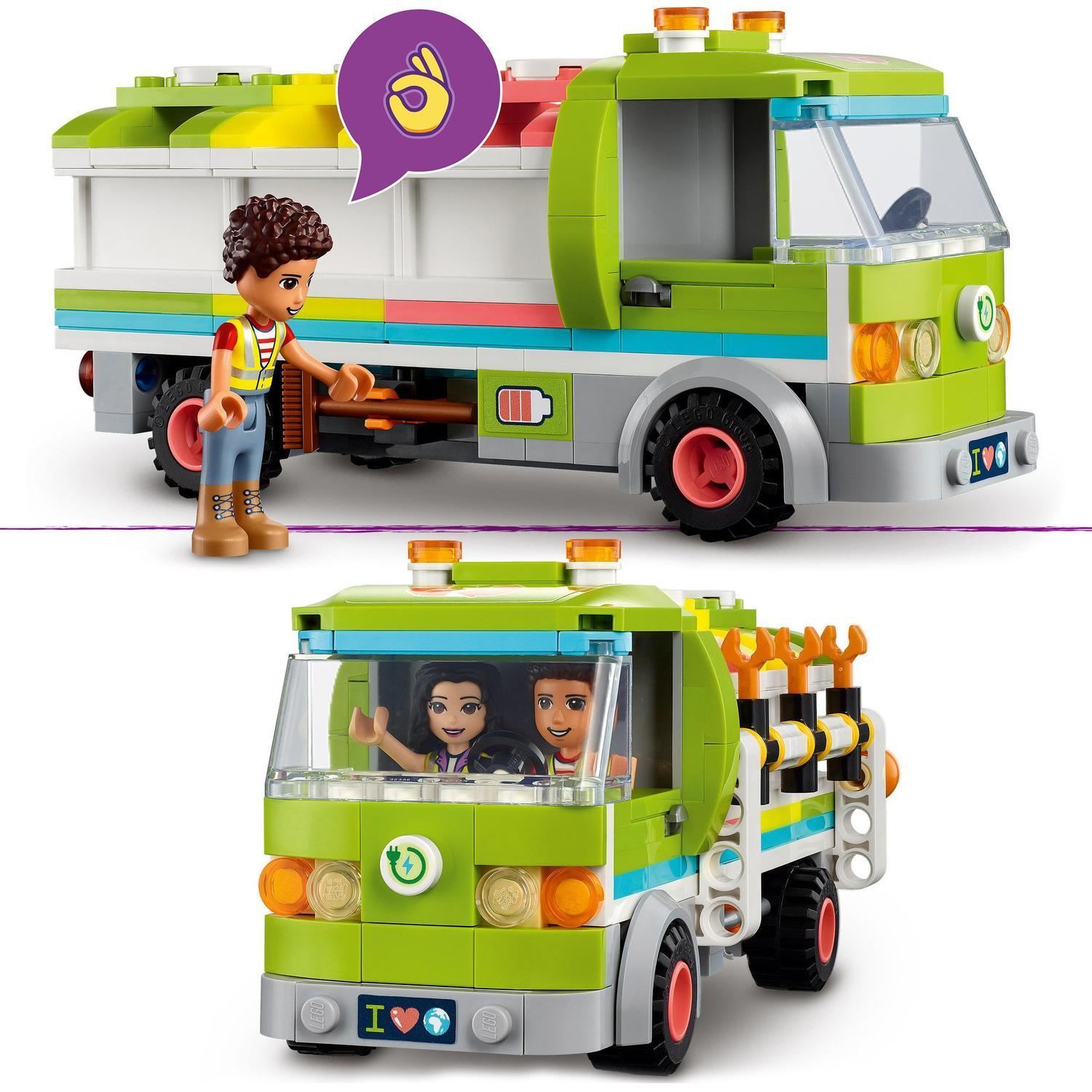Juguete de Construcción Educativo Camión de Reciclaje de Emma LEGO Friends - 41712 4