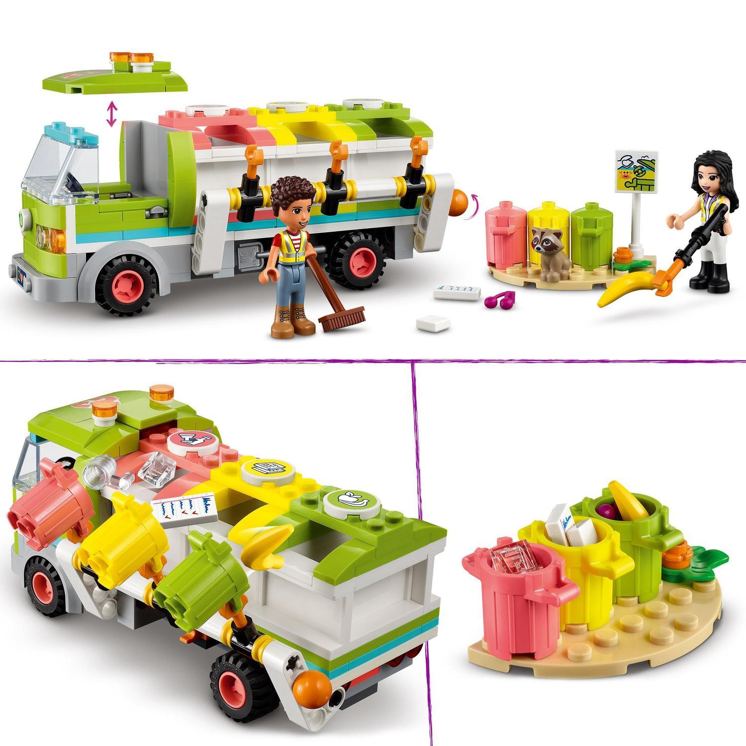 Juguete de Construcción Educativo Camión de Reciclaje de Emma LEGO Friends - 41712 5