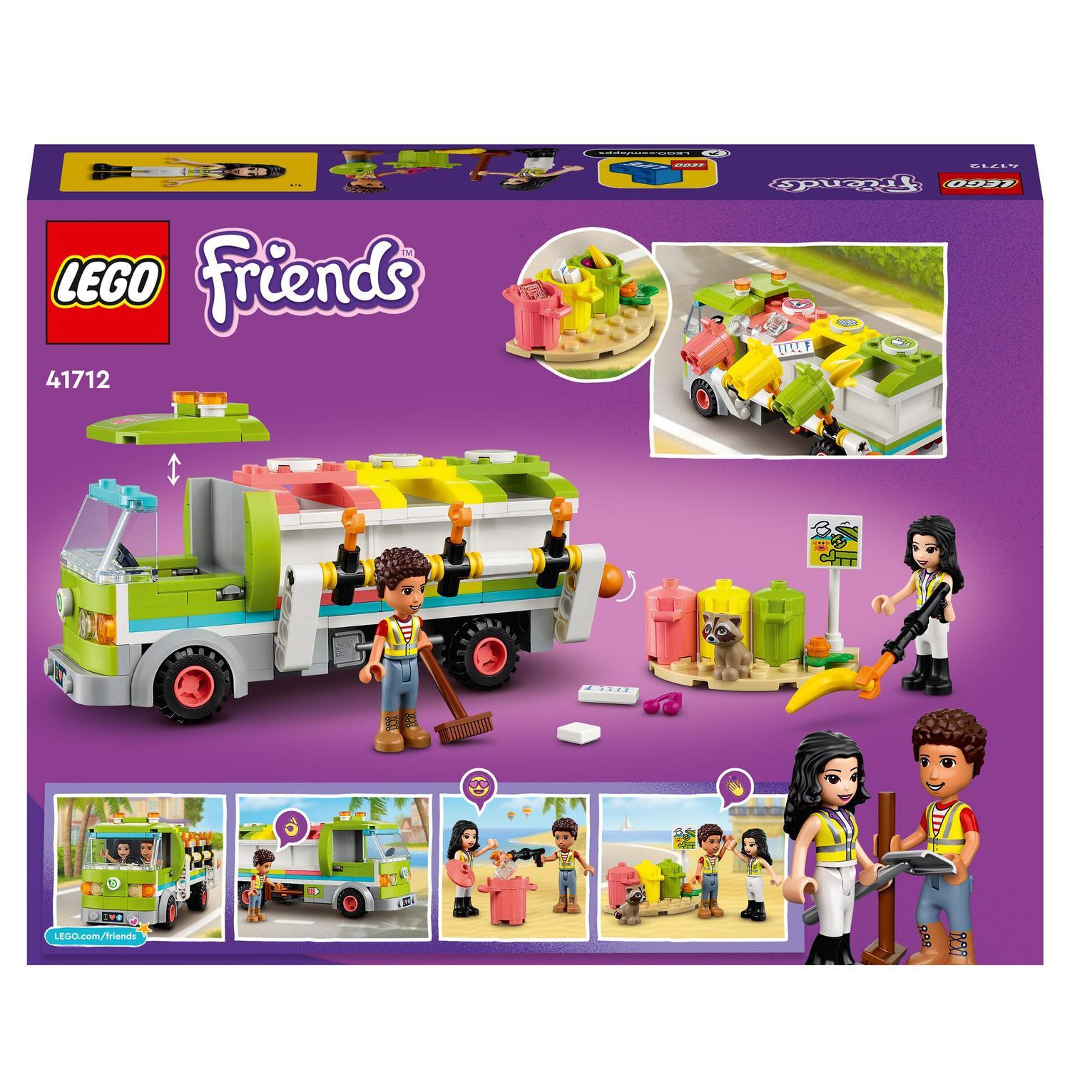 Juguete de Construcción Educativo Camión de Reciclaje de Emma LEGO Friends - 41712 8
