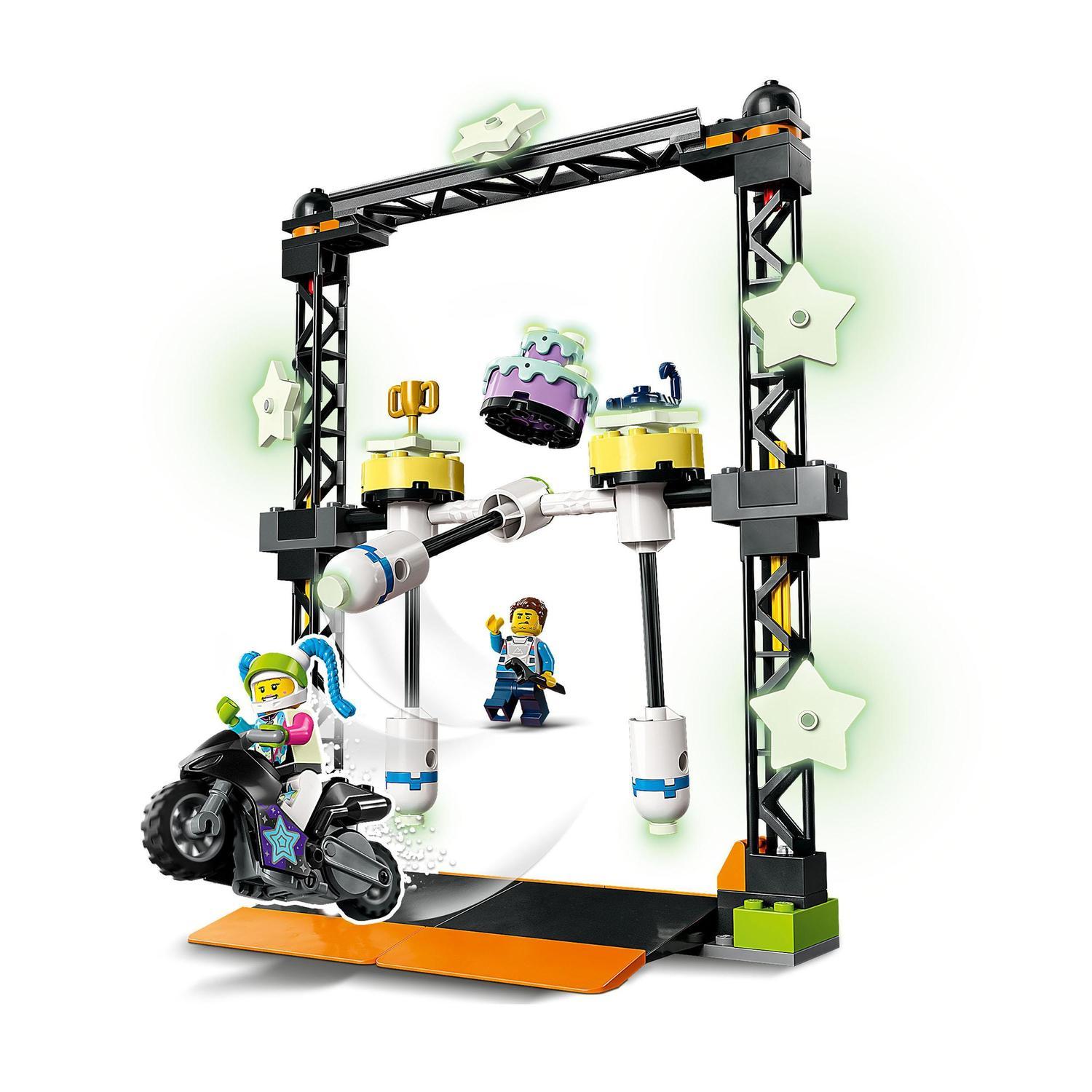 Juguete de Construcción Desafío Acrobático: Derribo con Moto LEGO City Stuntz - 60341 4