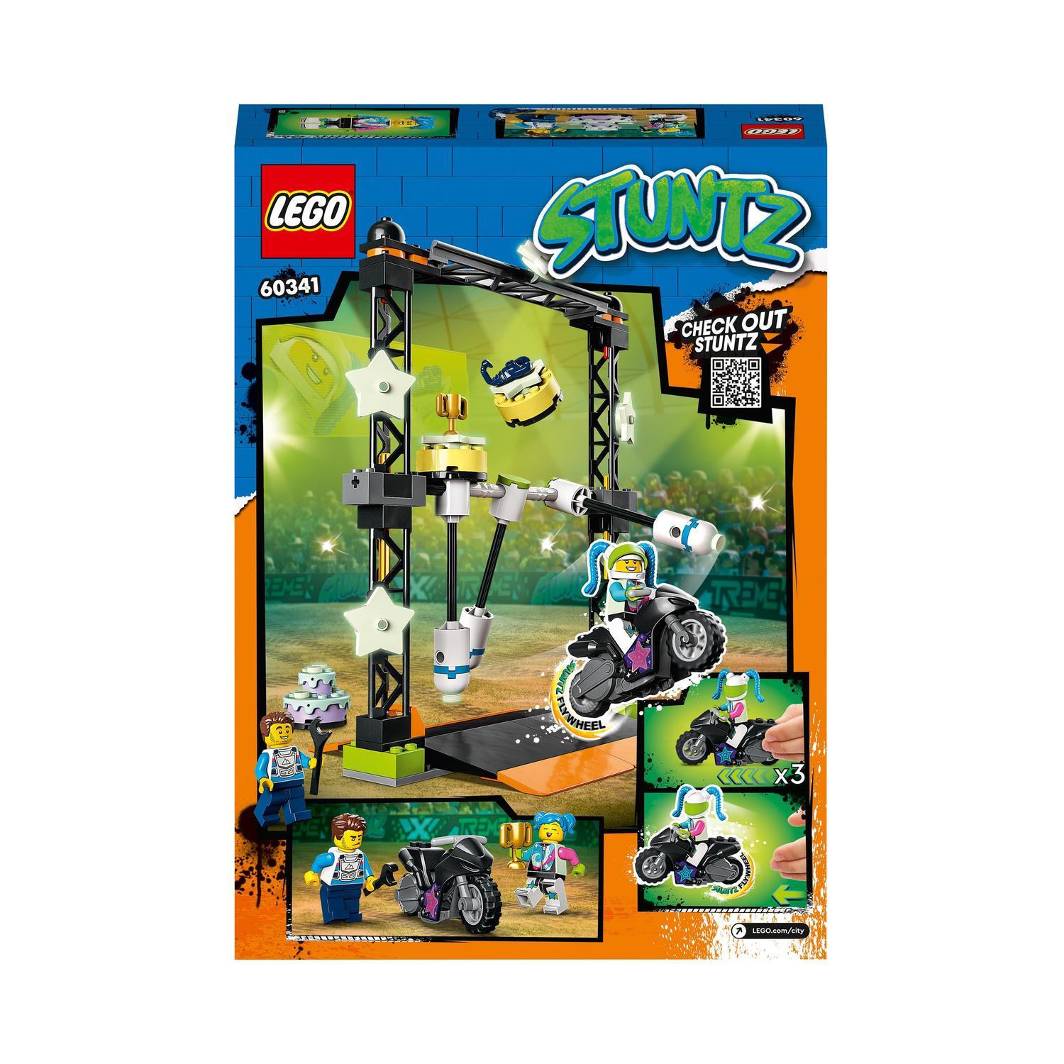 Juguete de Construcción Desafío Acrobático: Derribo con Moto LEGO City Stuntz - 60341 7