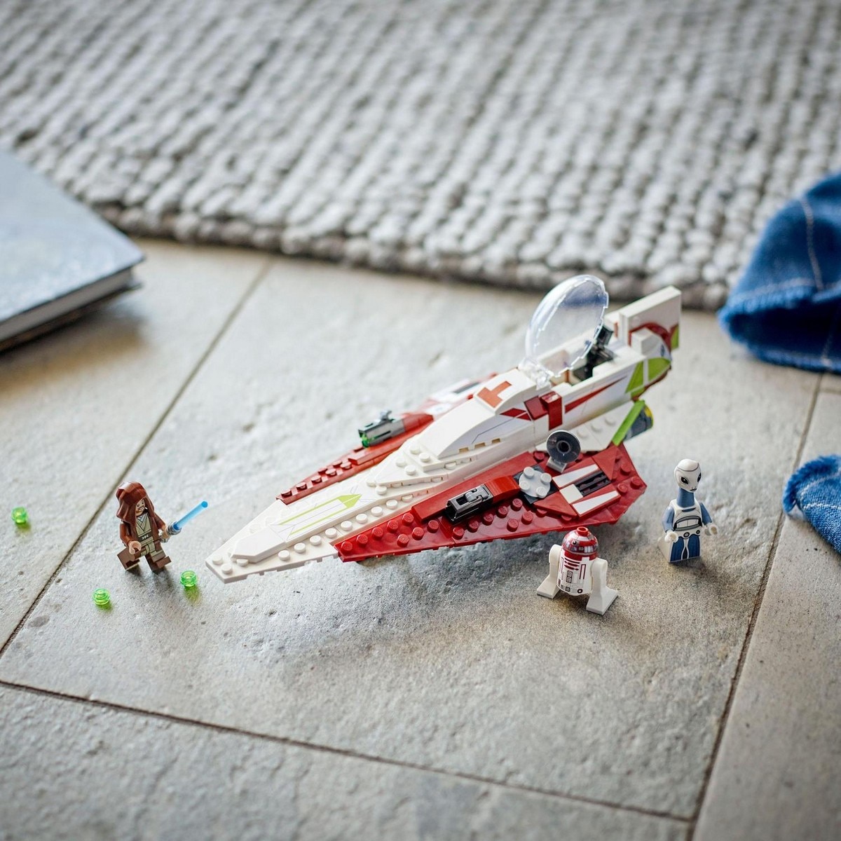 Juguete de Construcción Caza Estelar Jedi de Obi-Wan Kenobi con Espada Láser LEGO Star Wars - 75333 6