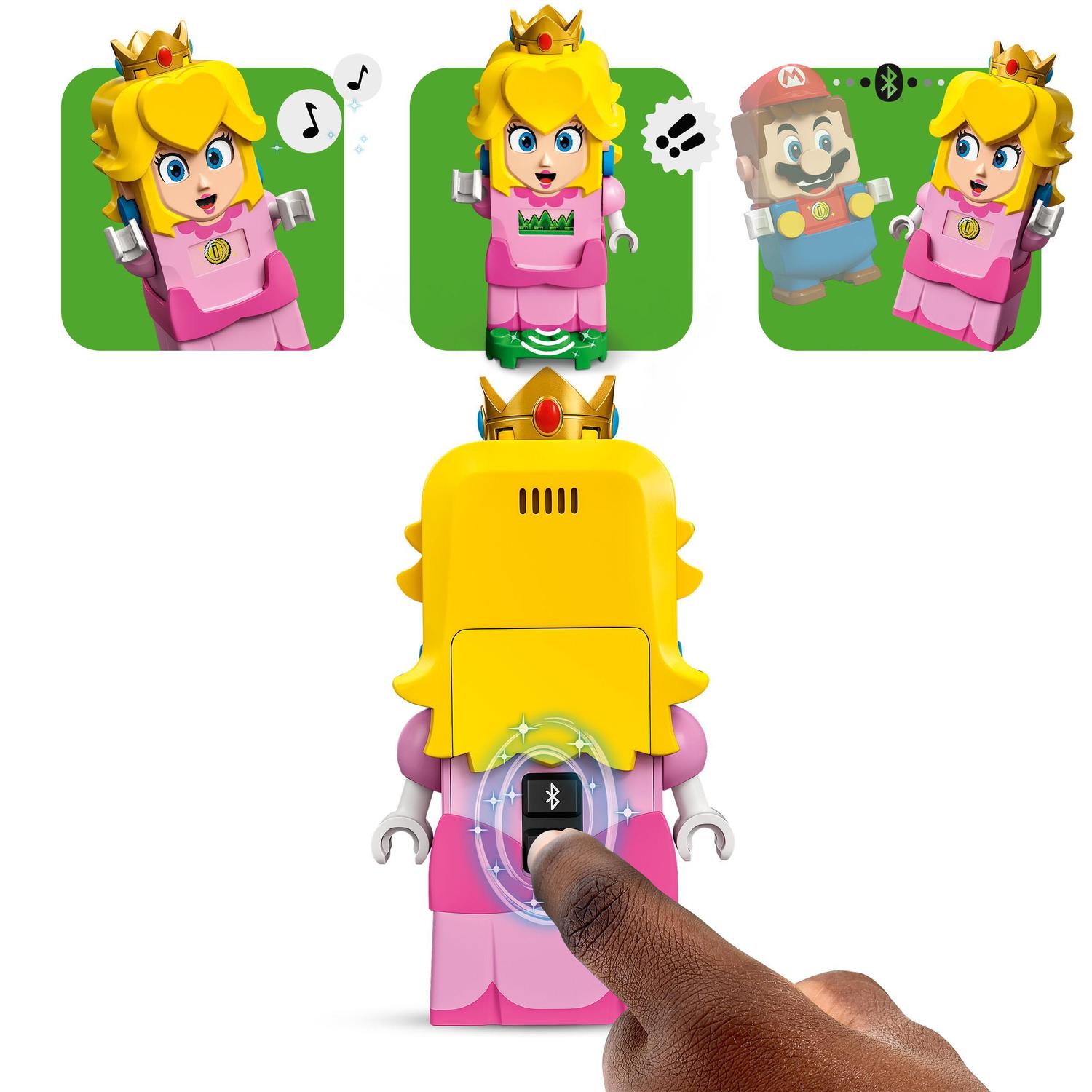 Juguete de Construcción Pack Inicial: Aventuras con Peach Princesa y Toad LEGO Super Mario - 71403 4