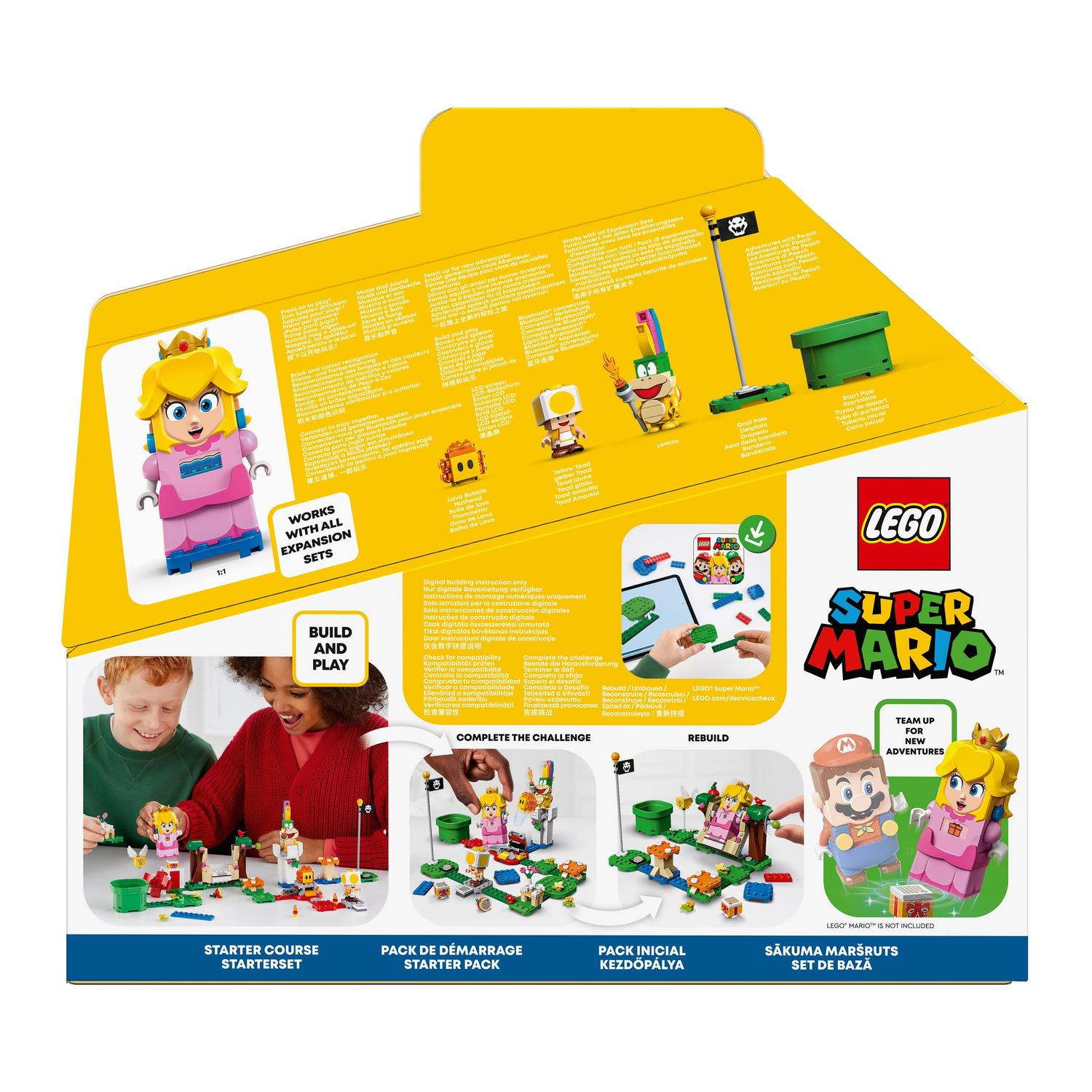 Juguete de Construcción Pack Inicial: Aventuras con Peach Princesa y Toad LEGO Super Mario - 71403 9