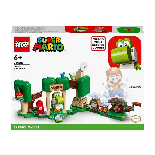 Imagen 0 de Juguete de Construcción Set de Expansión: Casa-regalo de Yoshi para Pack Inicial LEGO Super Mario