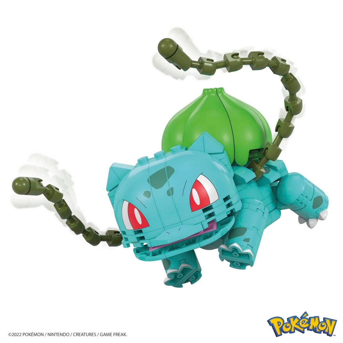 Mega Construx Pokémon Bulbasaur Figura de 175 bloques de construcción 6