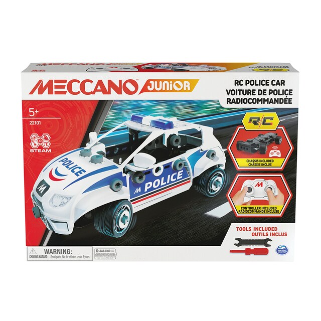 Imagen 0 de Meccano Jr Rc Police Car