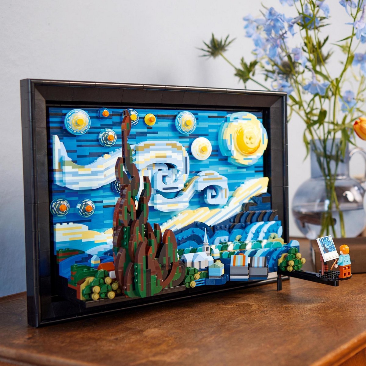 Set de Construcción Vincent van Gogh: La Noche Estrellada Edición Limitada MoMA y LEGO Ideas - 21333 4