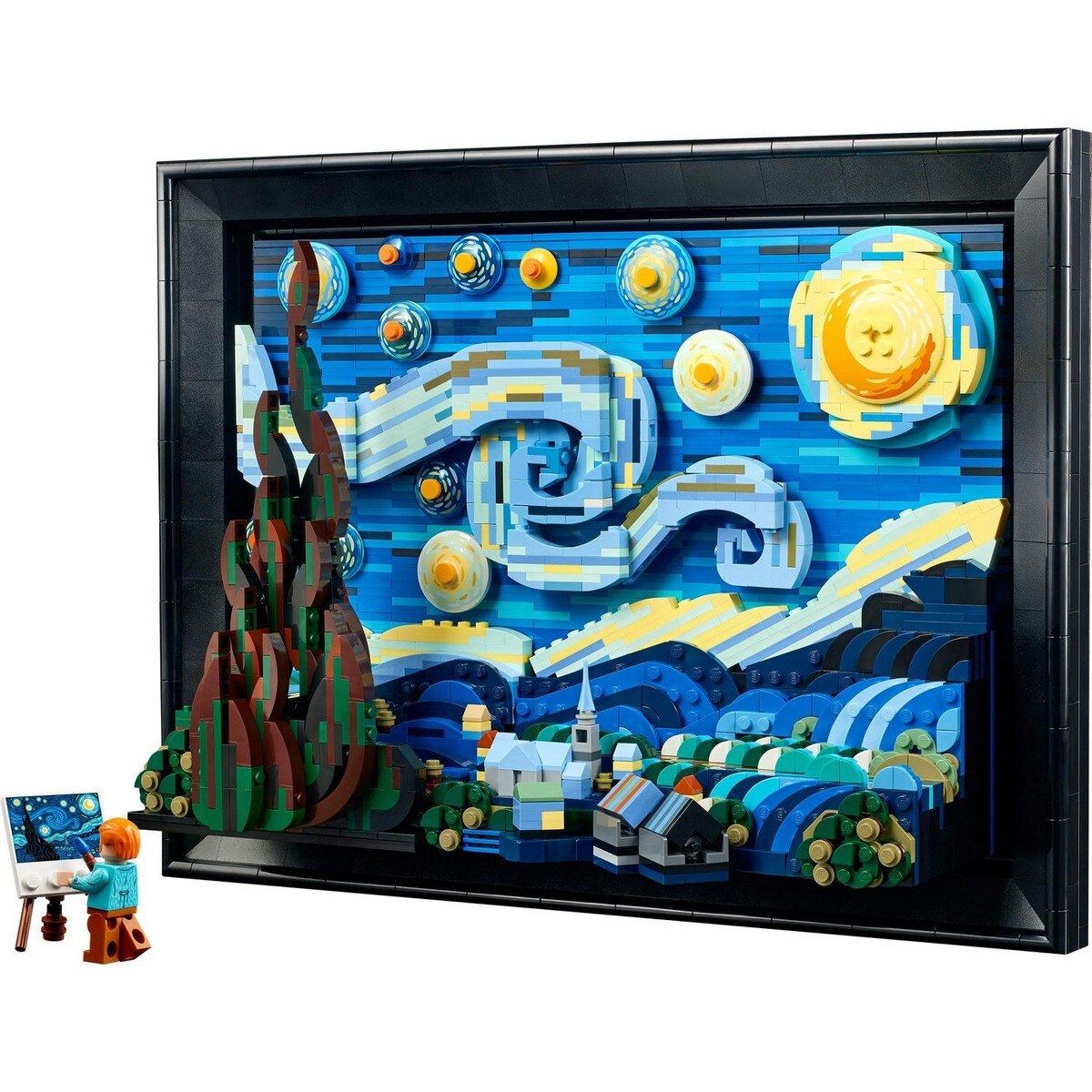 Set de Construcción Vincent van Gogh: La Noche Estrellada Edición Limitada MoMA y LEGO Ideas - 21333 7