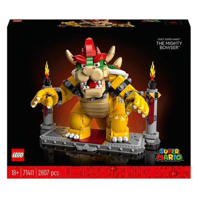 Figura para Construir El Poderoso Bowser Personaje Coleccionable LEGO Super Mario