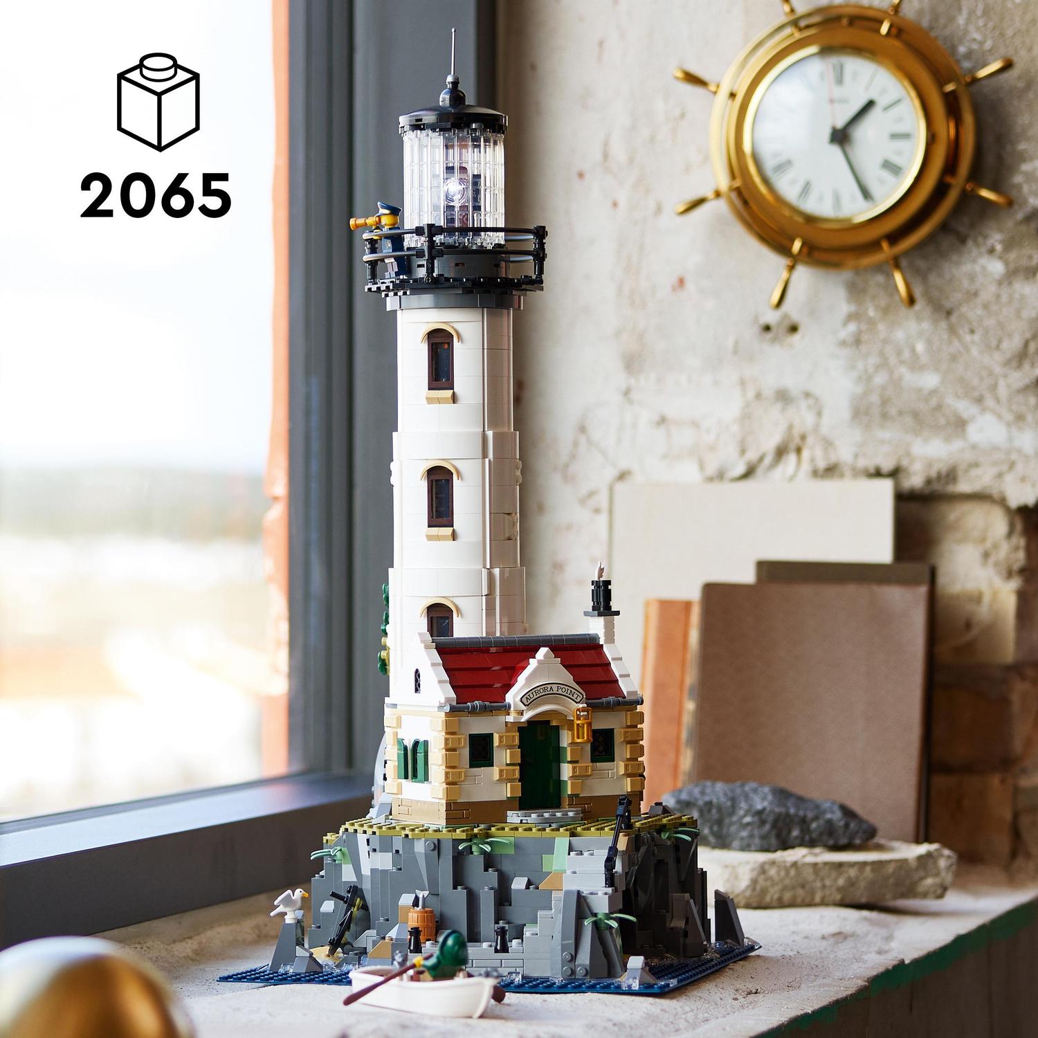 Juguete de Construcción Gran Faro Motorizado con Luces LEGO Ideas - 21335 3
