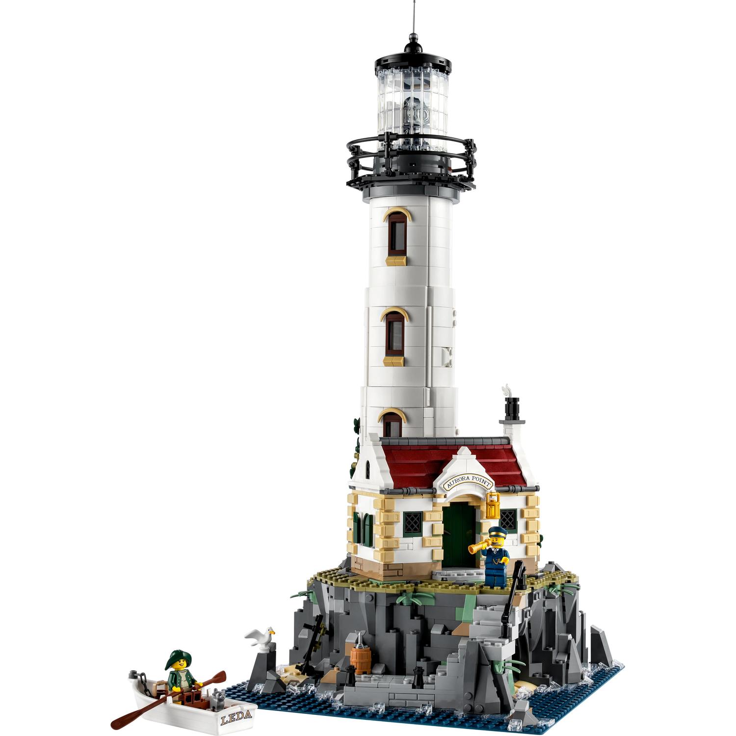 Juguete de Construcción Gran Faro Motorizado con Luces LEGO Ideas - 21335 7