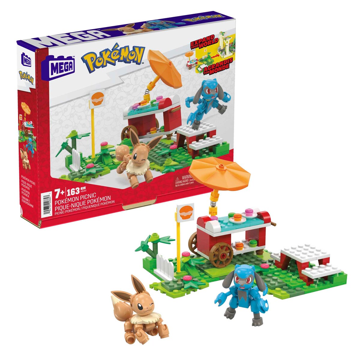 Picnic de Constructor de aventuras de Pokémon de MEGA Construx 2