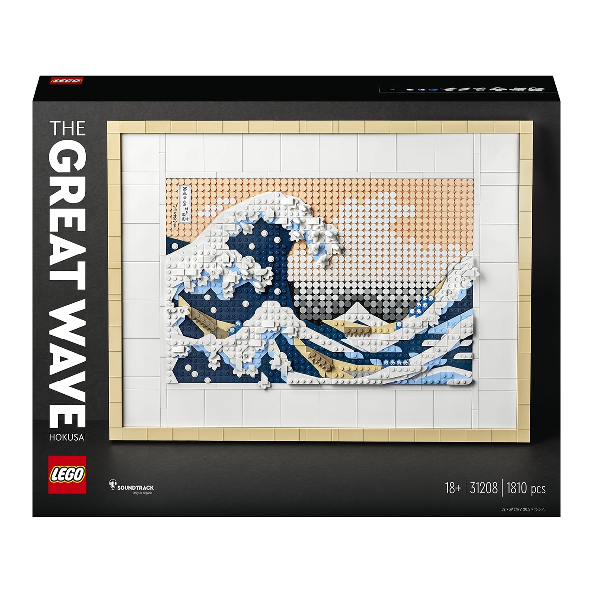 Manualidades de Construcción Cuadro de Hokusai: La Gran Ola Decoración para Casa LEGO Art - 31208 1