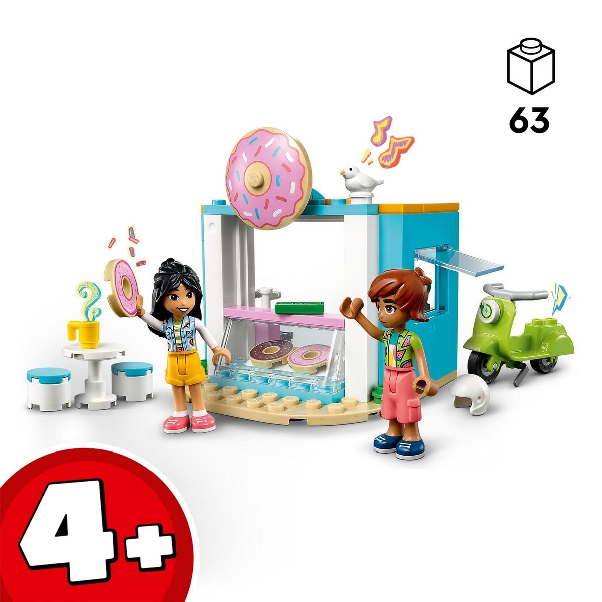 Juguete de Construcción Cafetería Tienda de Dónuts de LEGO Friends - 41723 3