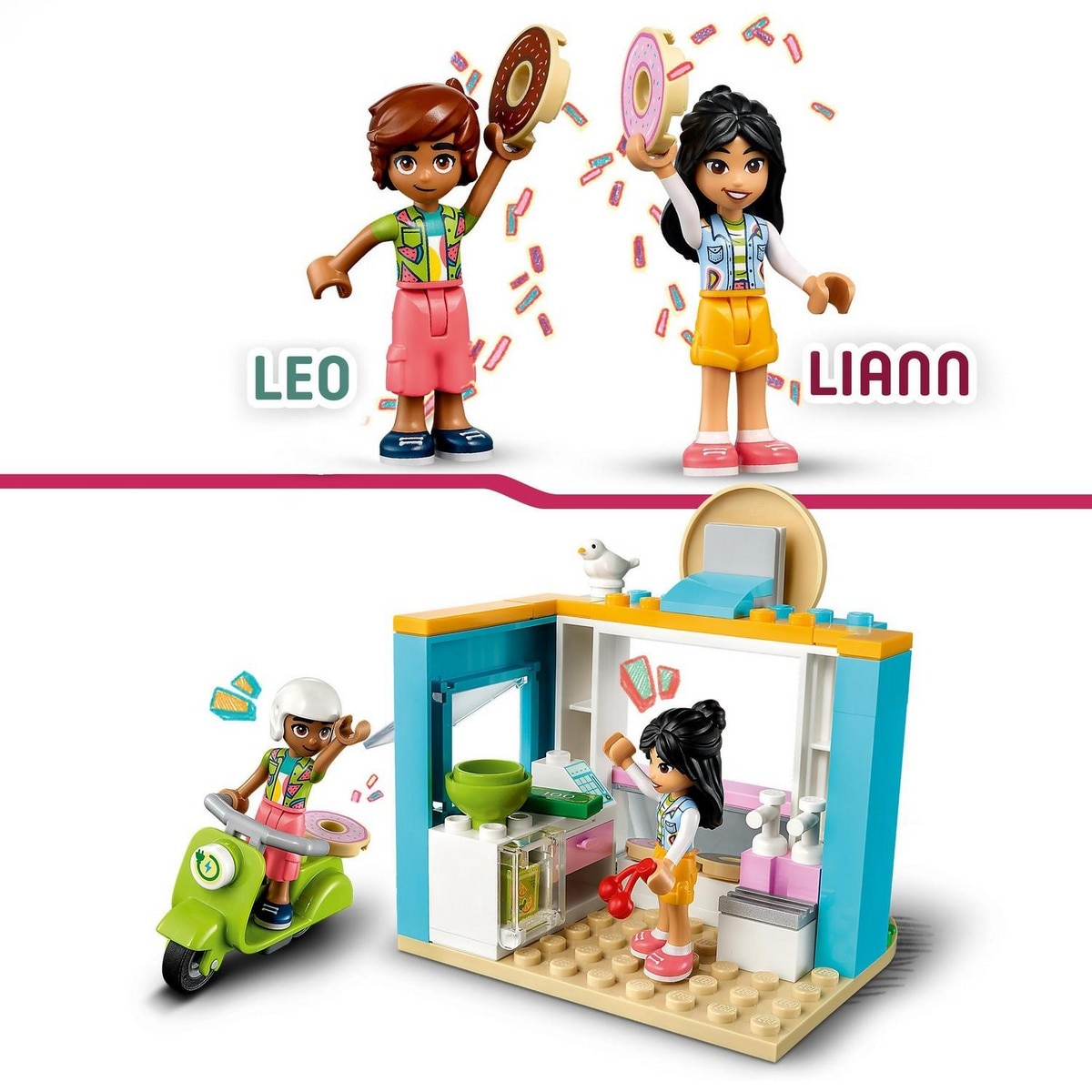 Juguete de Construcción Cafetería Tienda de Dónuts de LEGO Friends - 41723 4