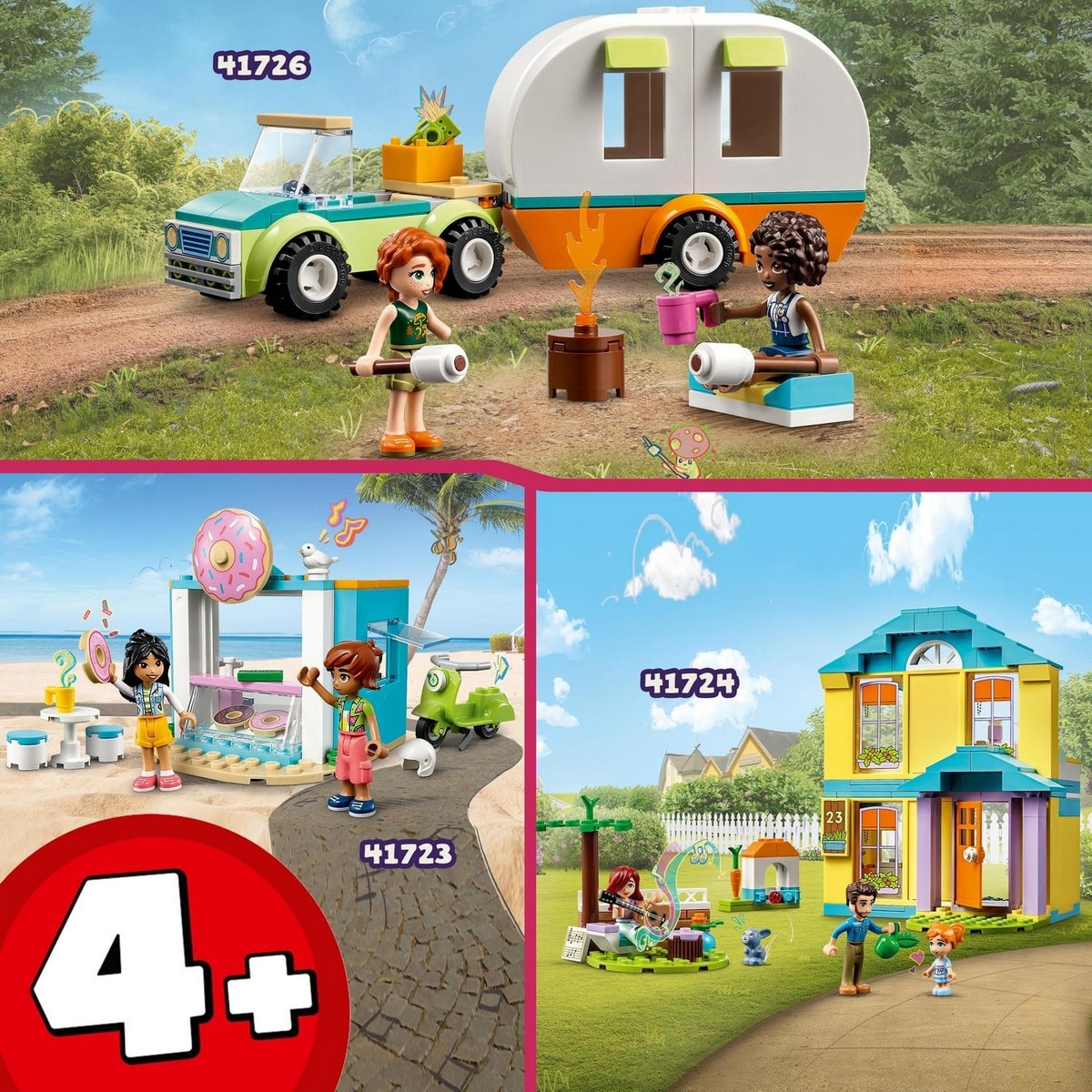 Juguete de Construcción Cafetería Tienda de Dónuts de LEGO Friends - 41723 6