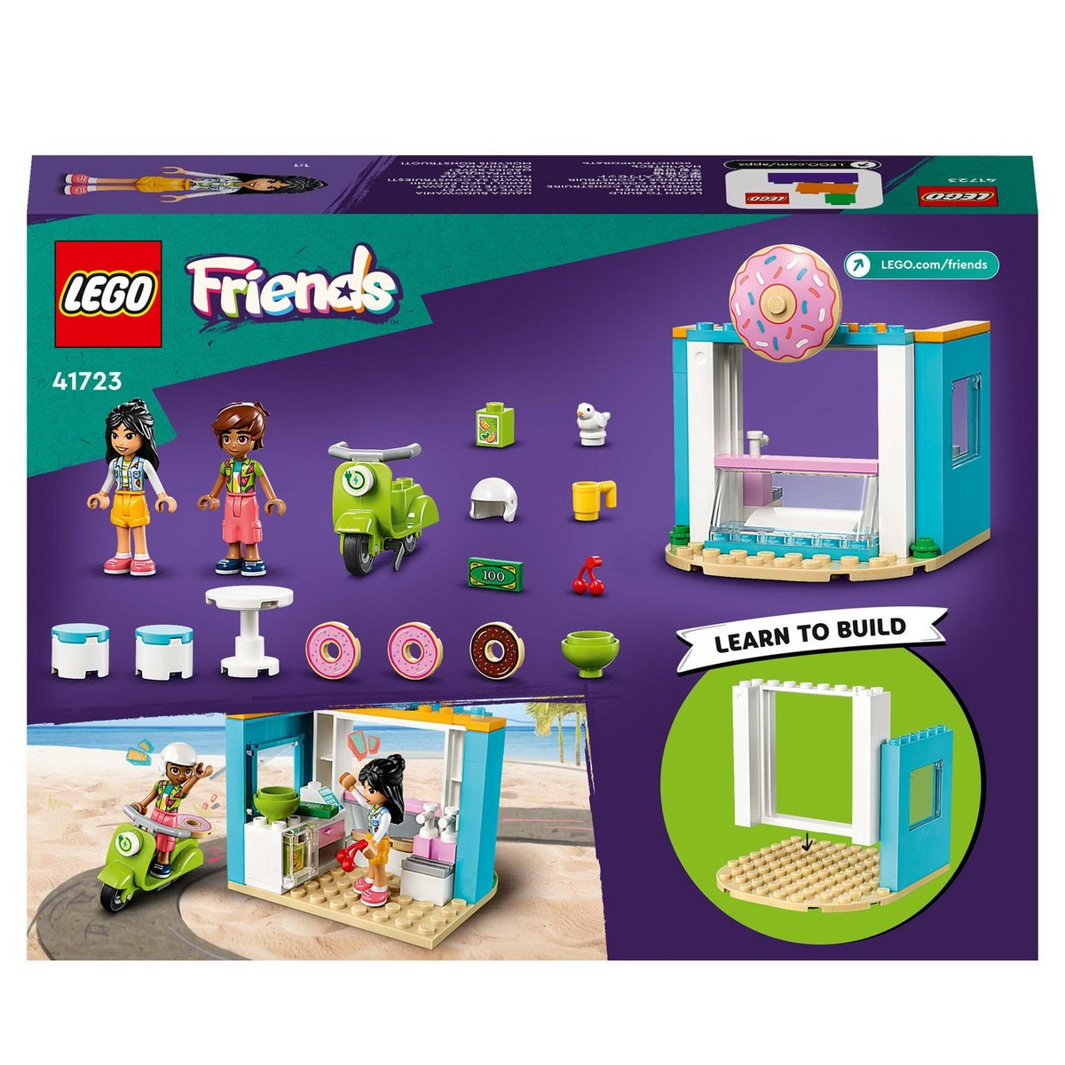 Juguete de Construcción Cafetería Tienda de Dónuts de LEGO Friends - 41723 8