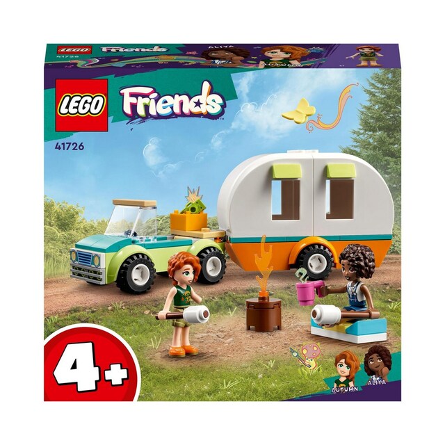 Imagen 0 de Coche de Juguete y Caravana para Construir Excursión de Vacaciones LEGO Friends