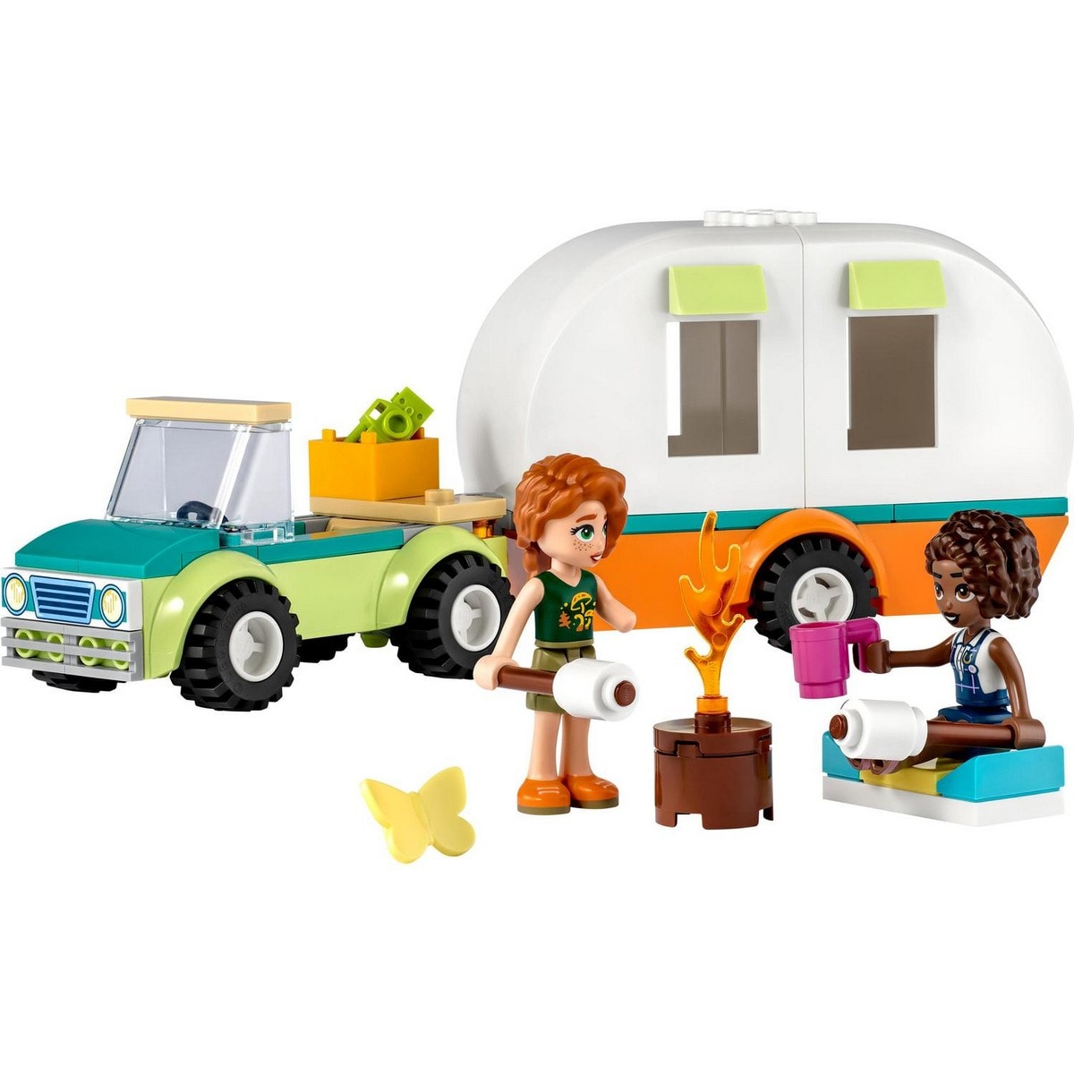 Coche de Juguete y Caravana para Construir Excursión de Vacaciones LEGO Friends 7