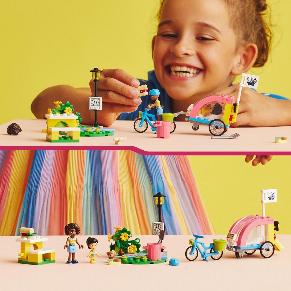 Juguetes de Animales Bici de Rescate Canino con Mini Muñecas LEGO Friends - 41738 2