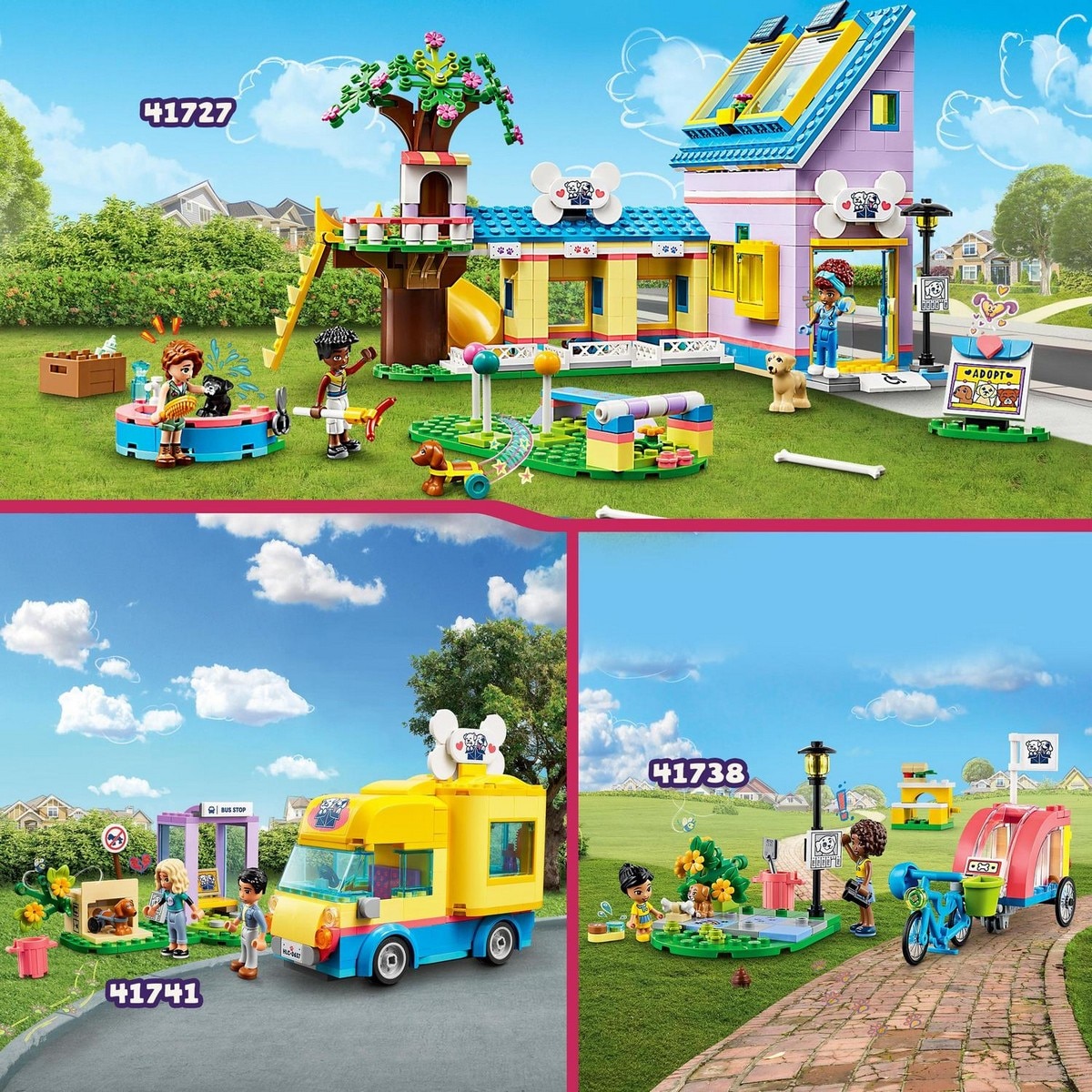 Juguetes de Animales Bici de Rescate Canino con Mini Muñecas LEGO Friends - 41738 6