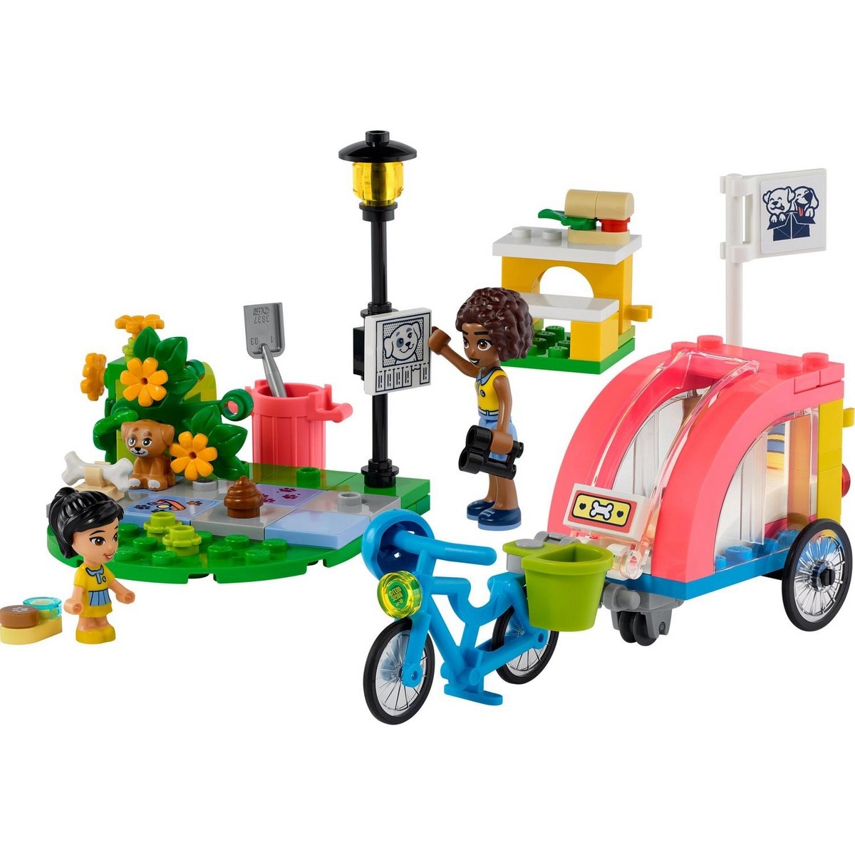 Juguetes de Animales Bici de Rescate Canino con Mini Muñecas LEGO Friends - 41738 7