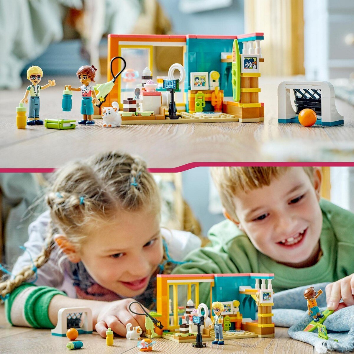 Juguete de Construcción Coleccionable Habitación de Leo con Accesorios de Repostería LEGO Friends - 41754 2