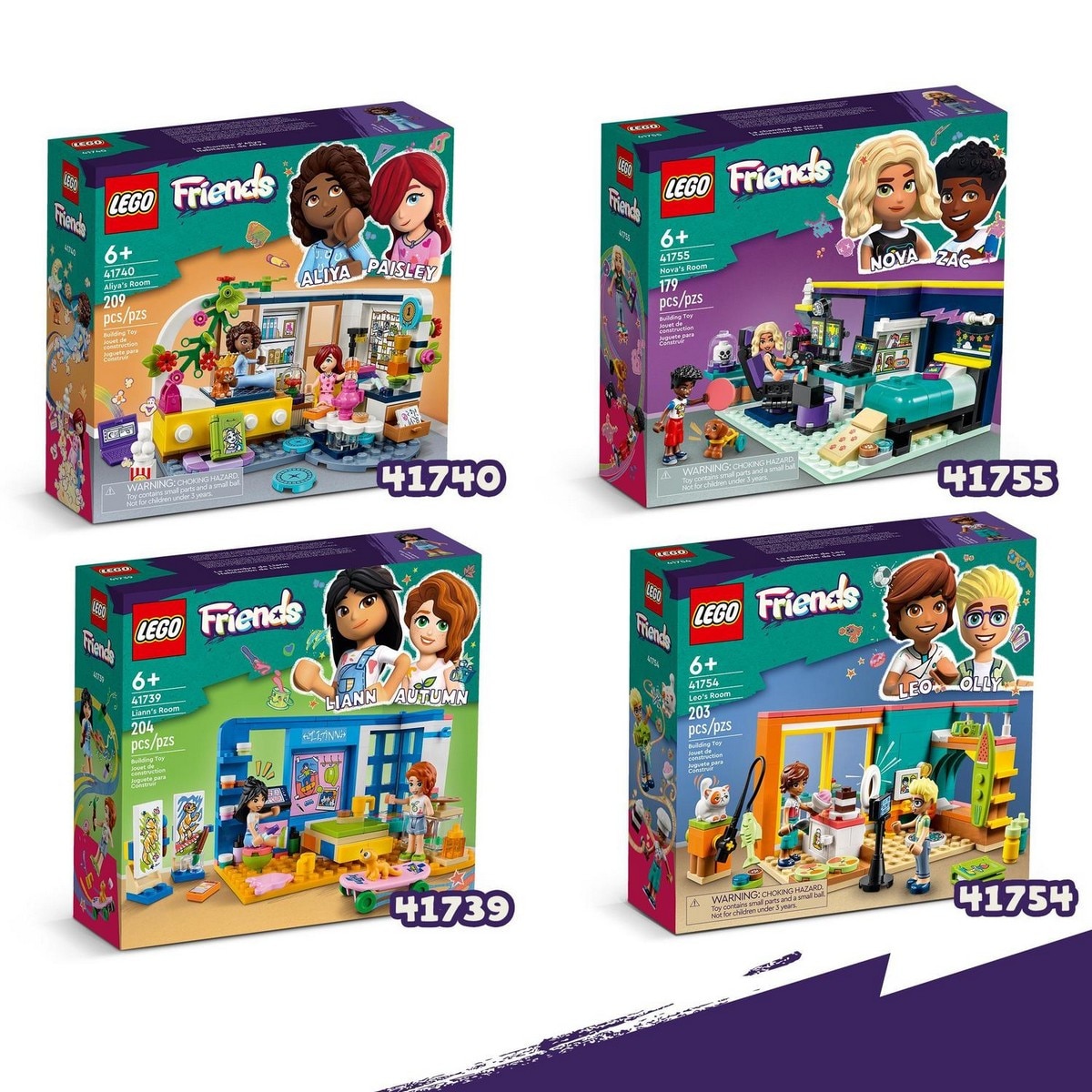Juguete de Construcción Coleccionable Habitación de Leo con Accesorios de Repostería LEGO Friends - 41754 6