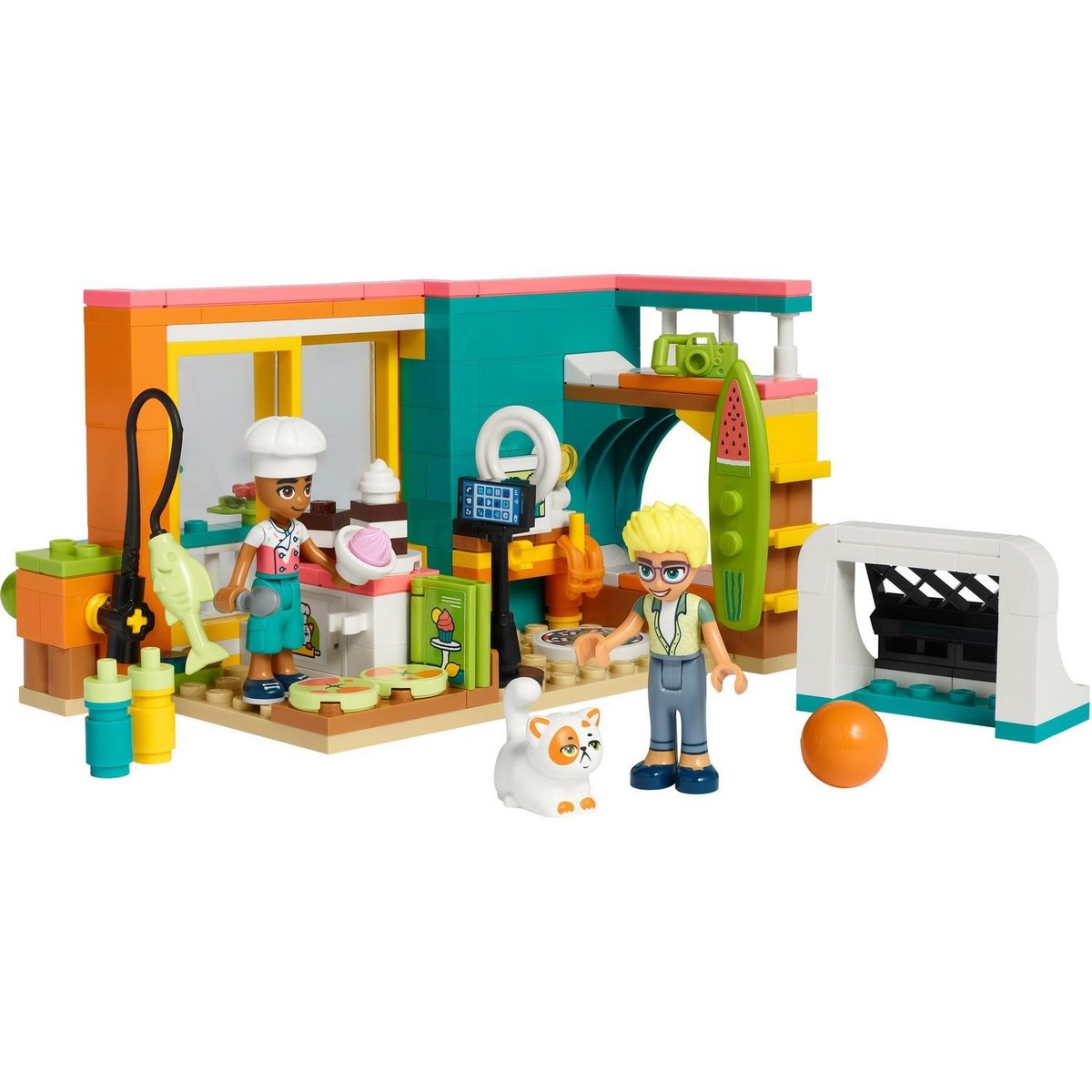 Juguete de Construcción Coleccionable Habitación de Leo con Accesorios de Repostería LEGO Friends - 41754 7