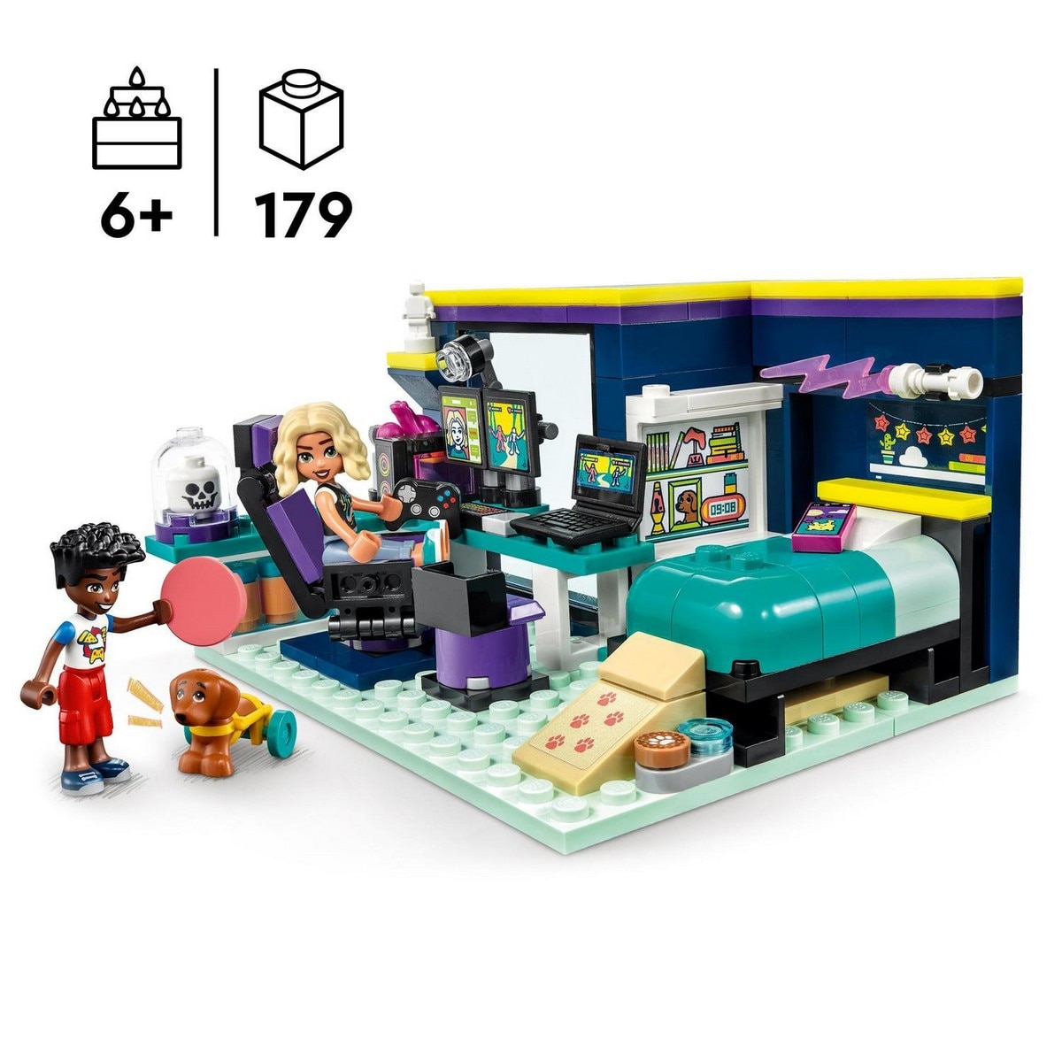 Juguete de Construcción Coleccionable Habitación de Nova de Videojuegos LEGO Friends - 41755 3