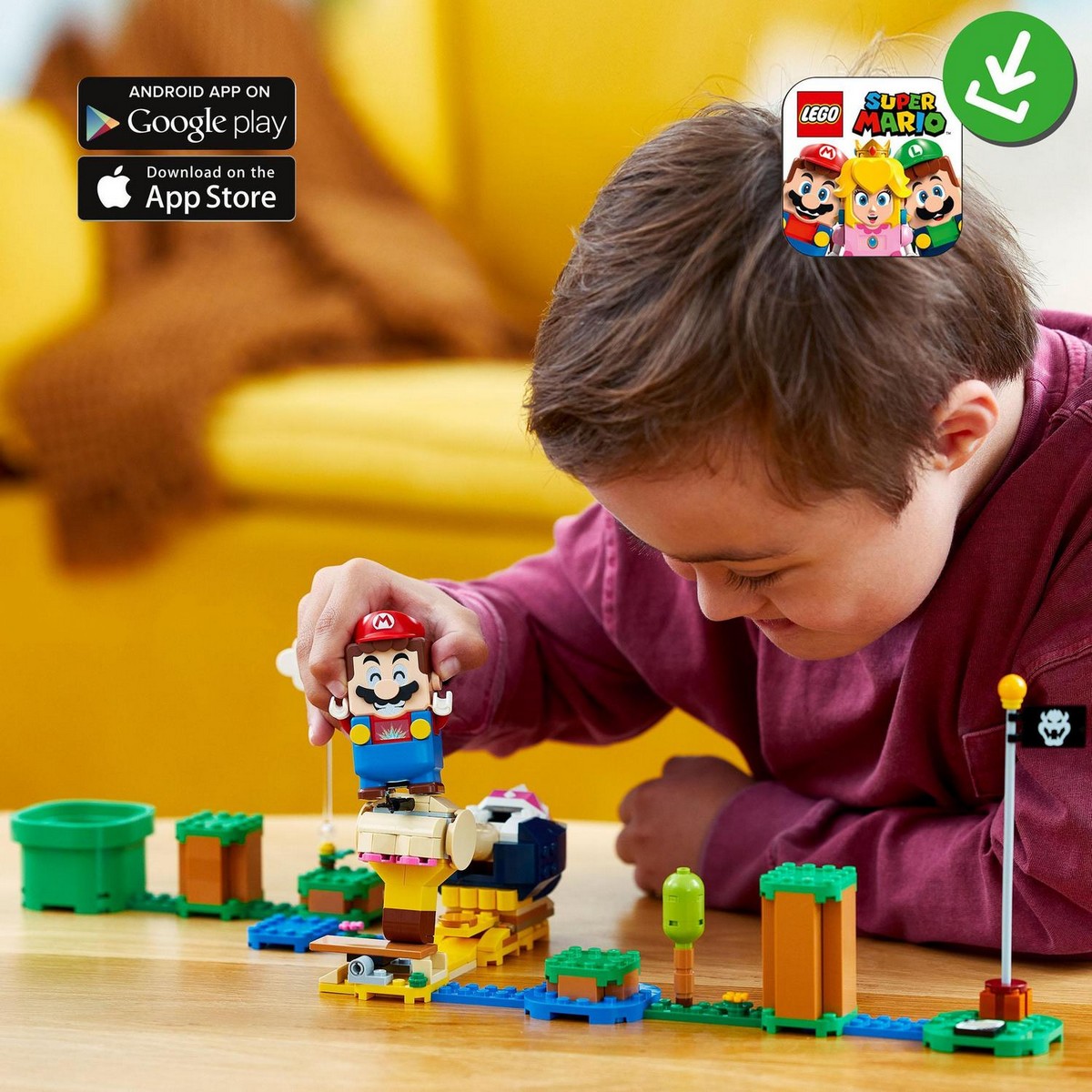 Juguete de Construcción Set de Expansión: Cabezazo del Picacóndor para Pack Inicial LEGO Super Mario - 71414 2