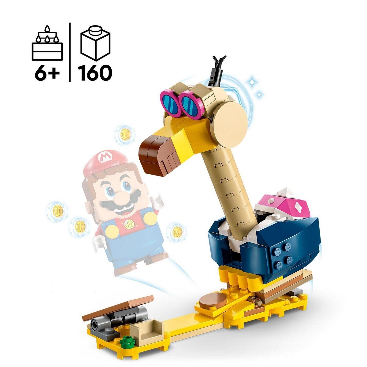 Juguete de Construcción Set de Expansión: Cabezazo del Picacóndor para Pack Inicial LEGO Super Mario - 71414 3