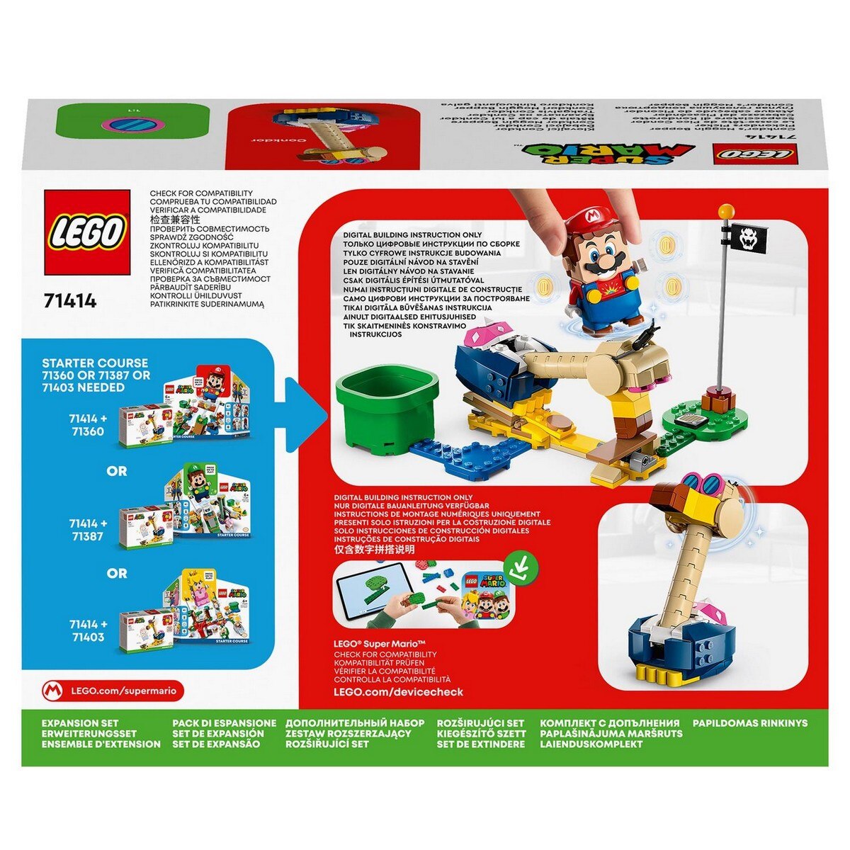 Juguete de Construcción Set de Expansión: Cabezazo del Picacóndor para Pack Inicial LEGO Super Mario - 71414 8