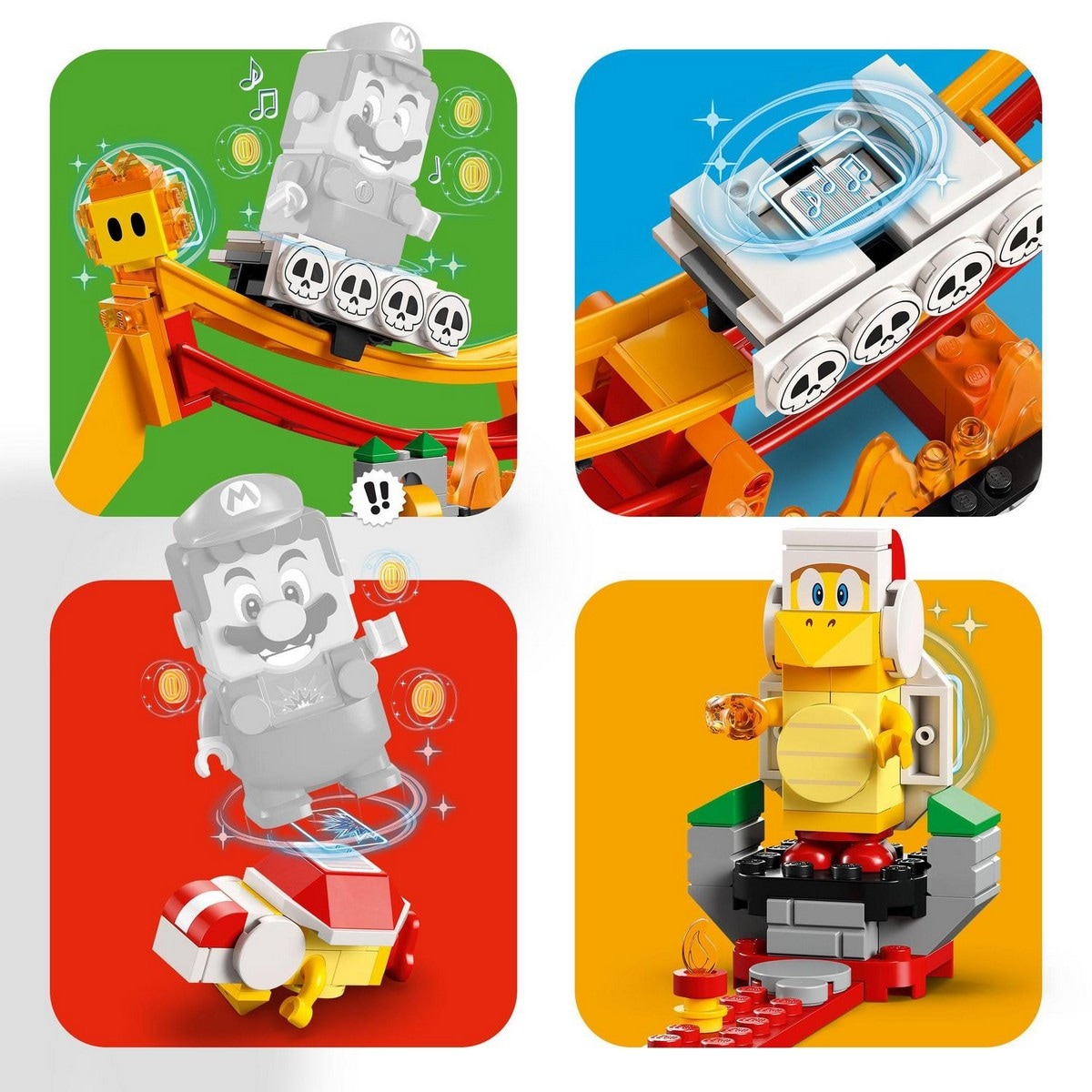 Juguete de Construcción Set de Expansión: Gran ola de lava para Pack Inicial LEGO Super Mario 5