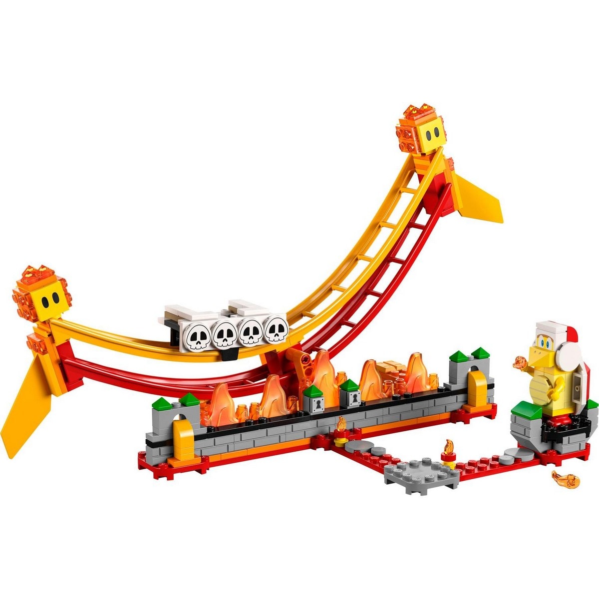 Juguete de Construcción Set de Expansión: Gran ola de lava para Pack Inicial LEGO Super Mario 8