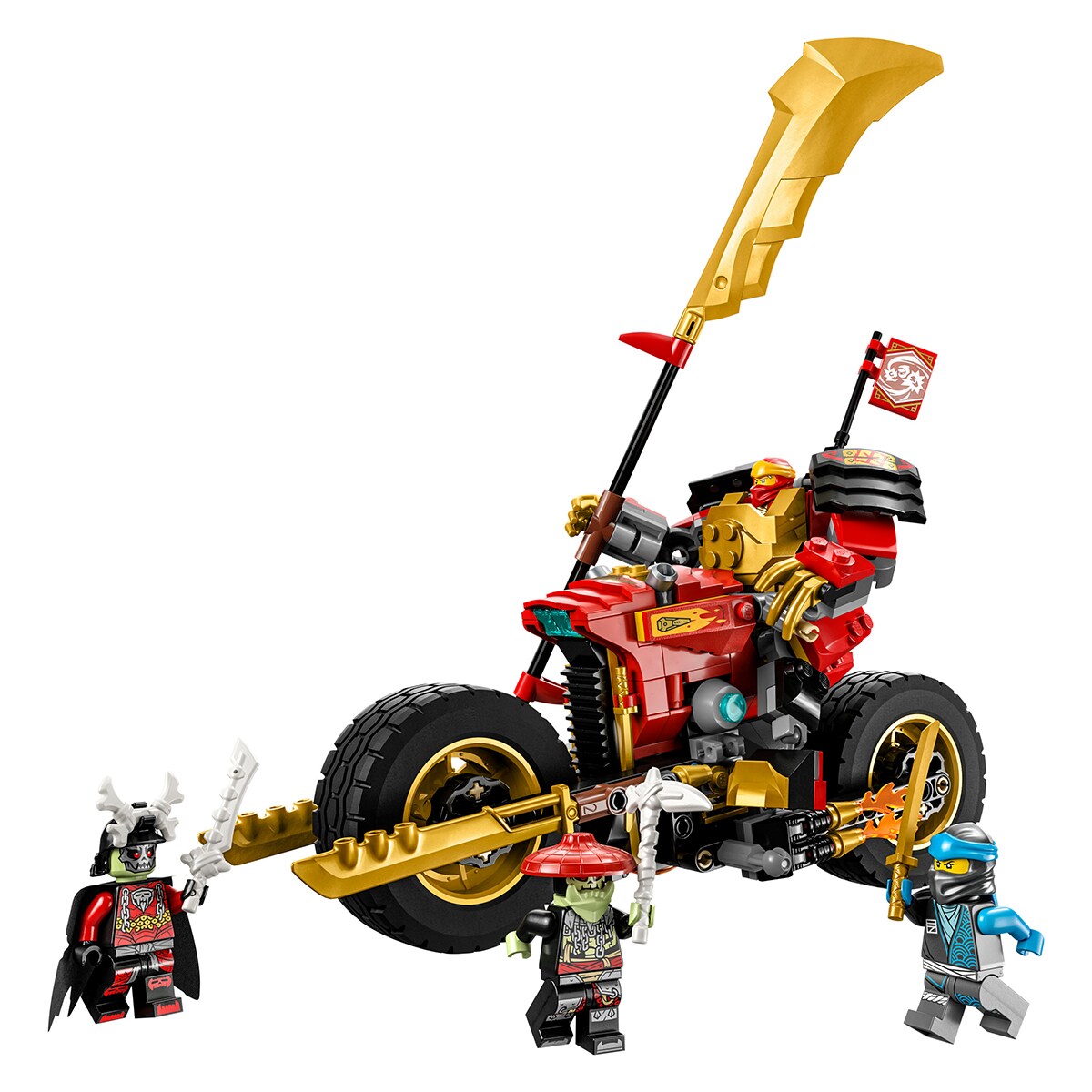 Juguete de Construcción Moto-Meca EVO de Kai Ninja LEGO NINJAGO 71783
