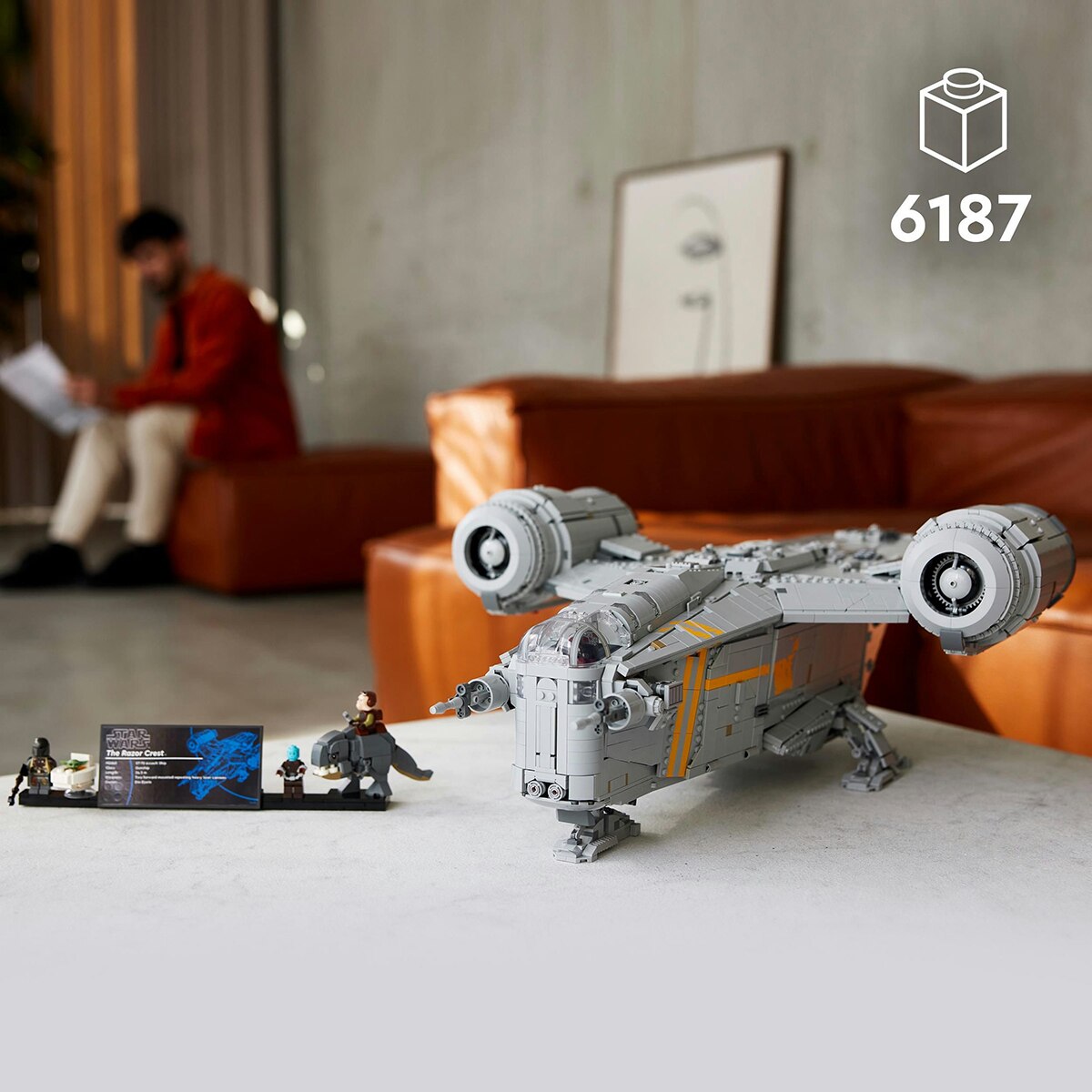 Nave Estelar para Construir The Razor Crest Ultimate Collector Series LEGO star Wars - 75331 5