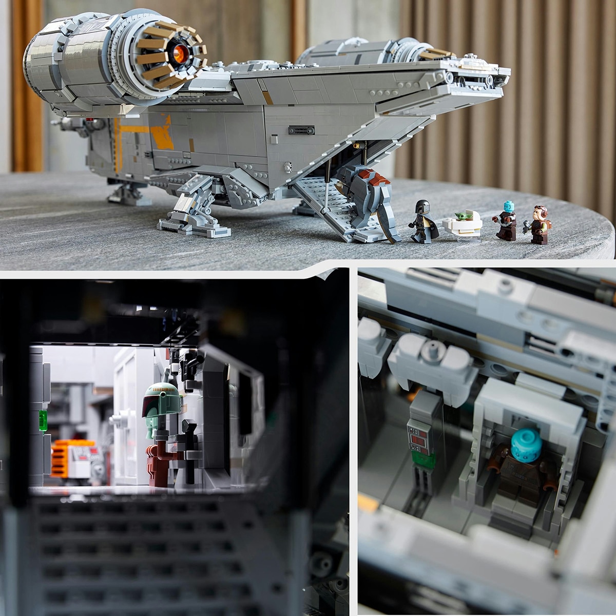 Nave Estelar para Construir The Razor Crest Ultimate Collector Series LEGO star Wars - 75331 7
