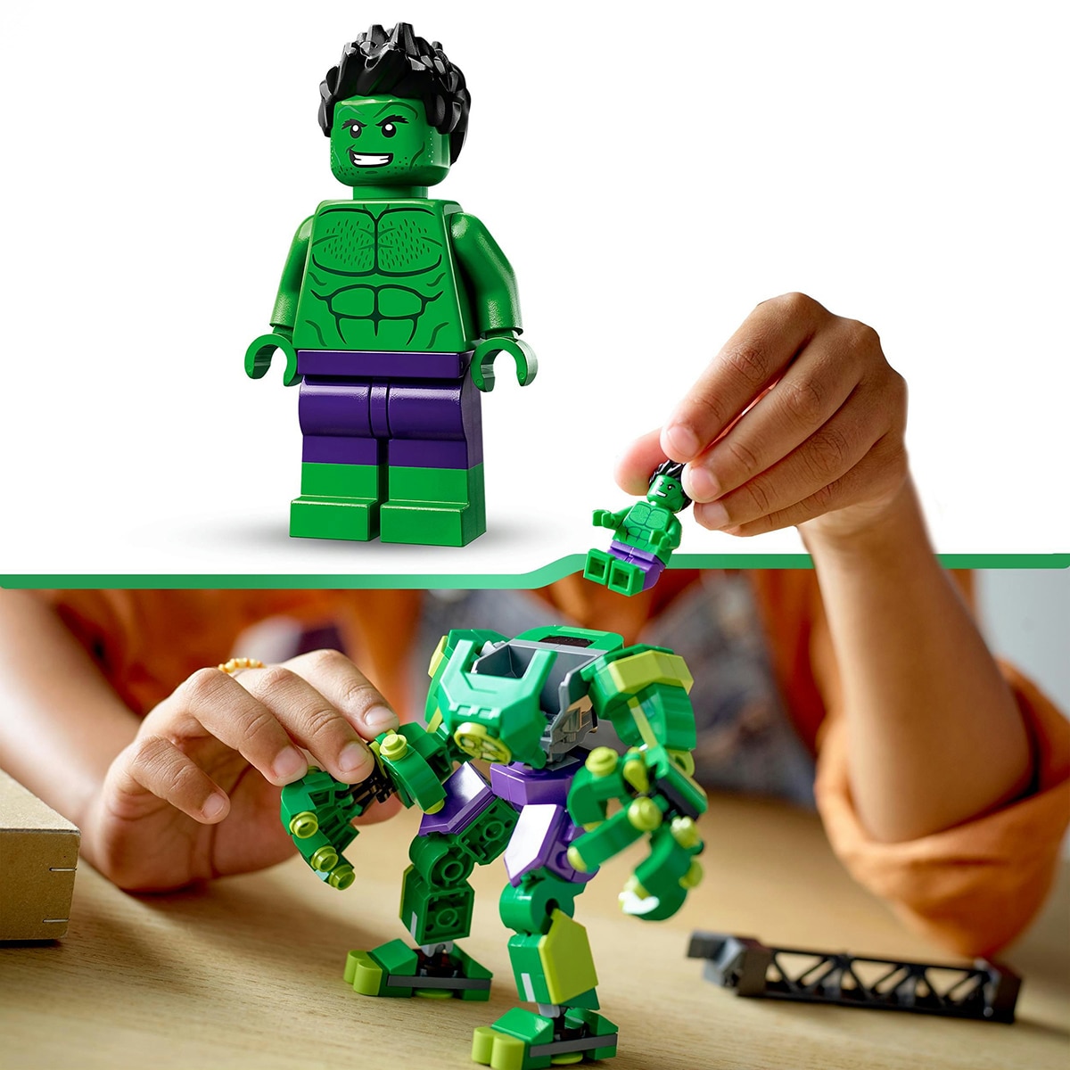 Figura de Acción para Construir Armadura Robótica de Hulk LEGO Marvel - 76241 6