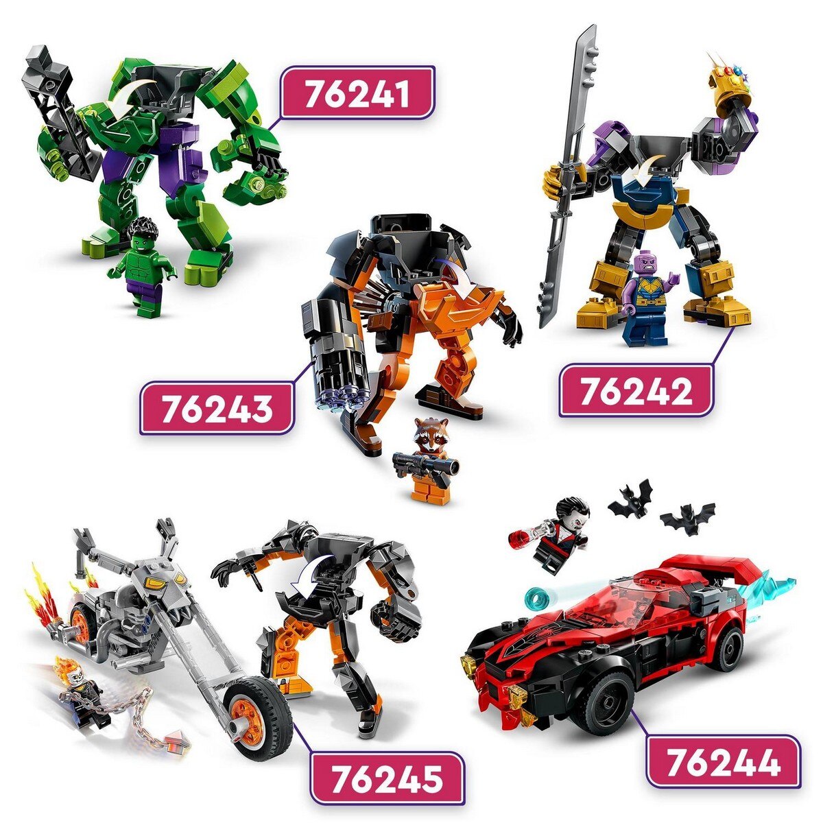 Figura de Acción para Construir Armadura Robótica de Hulk LEGO Marvel - 76241 7