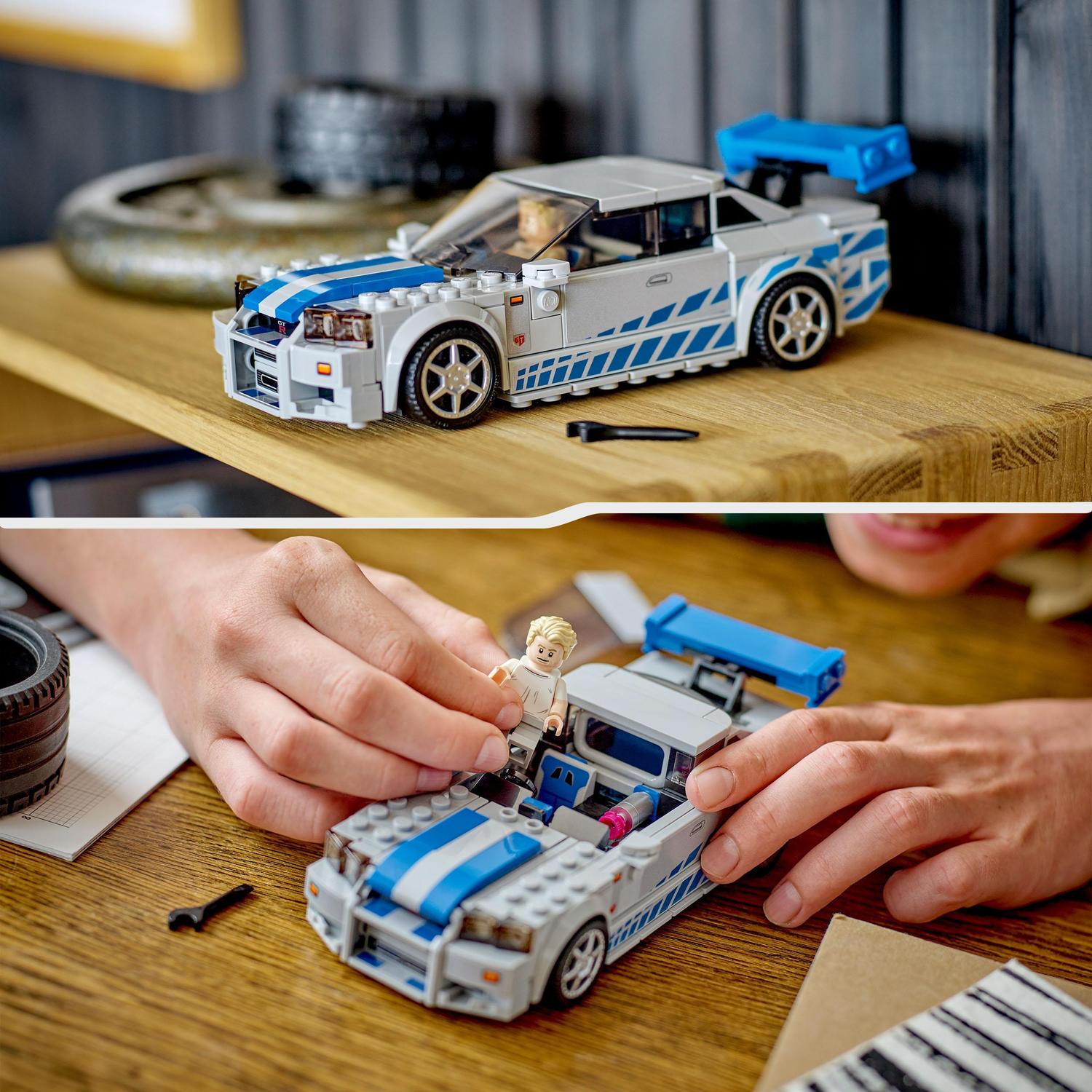 Coche de Juguete para Construir Nissan Skyline GT-R (R34) de 2 Fast 2 Furious LEGO Speed Champions - 76917 6