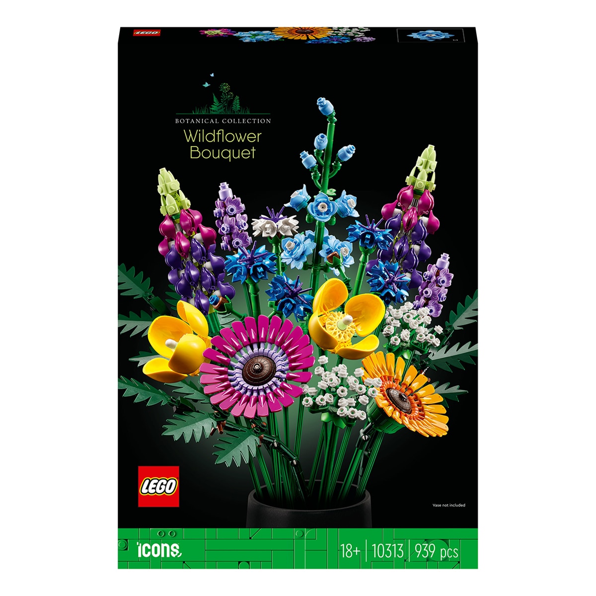 Imagen 0 de Set de Construcción Ramo de Flores Silvestres Botanical Collection LEGO Icons - 10313