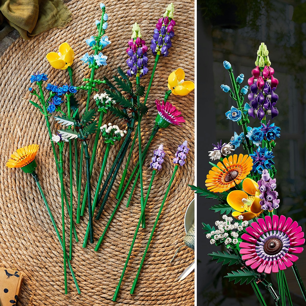 Set de Construcción Ramo de Flores Silvestres Botanical Collection LEGO Icons - 10313 8